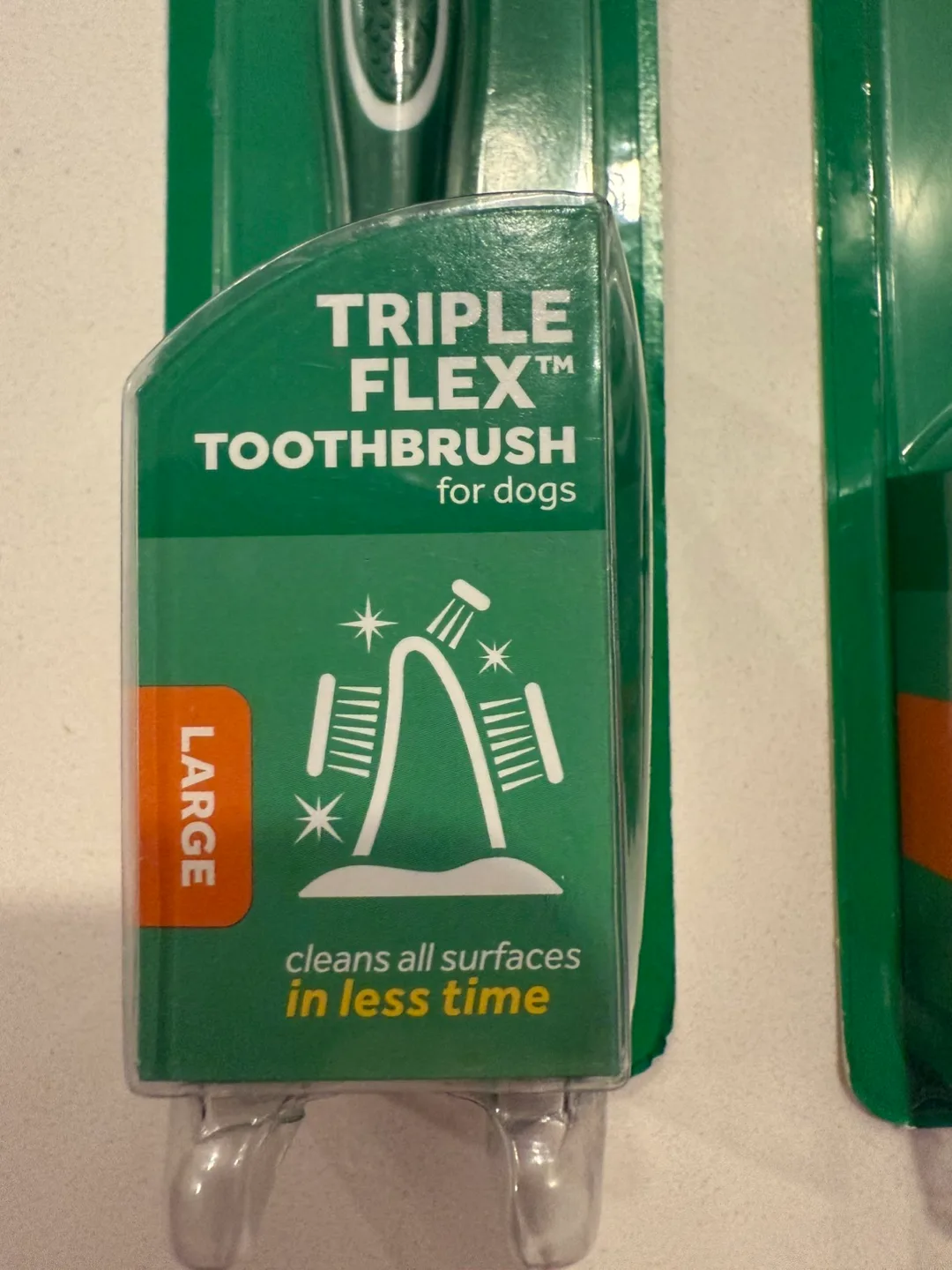 Fresh Breath Triple Flex Toothbrush for Dogs - Large image indicator(4)