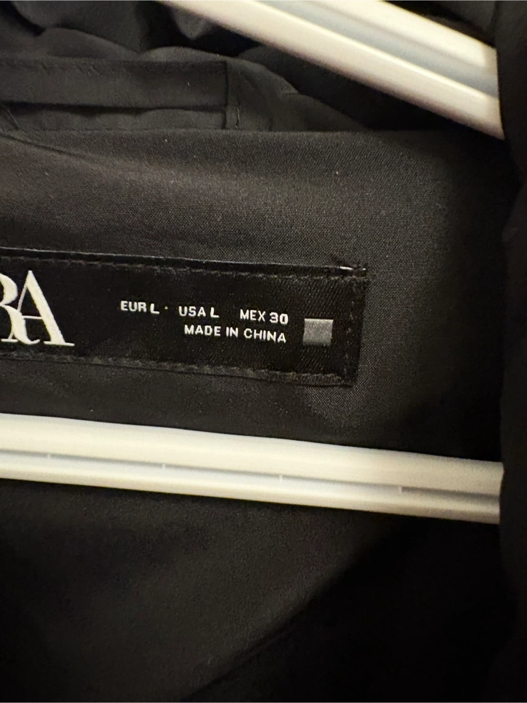 Zara Black Puffer Jacket - Size L - photo 3