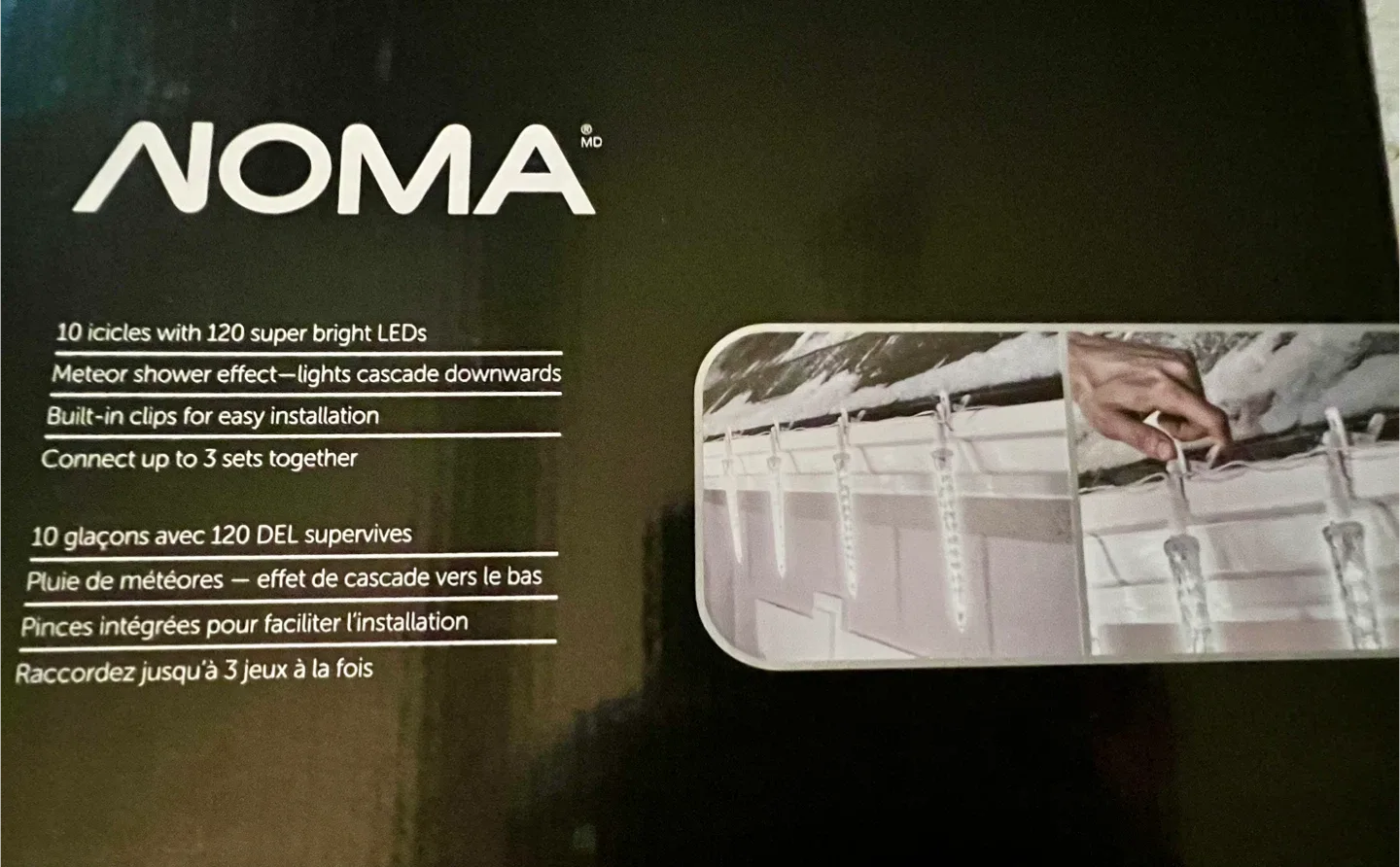 Noma Quick-Clip Cascading Icicles - Brand new image indicator(5)