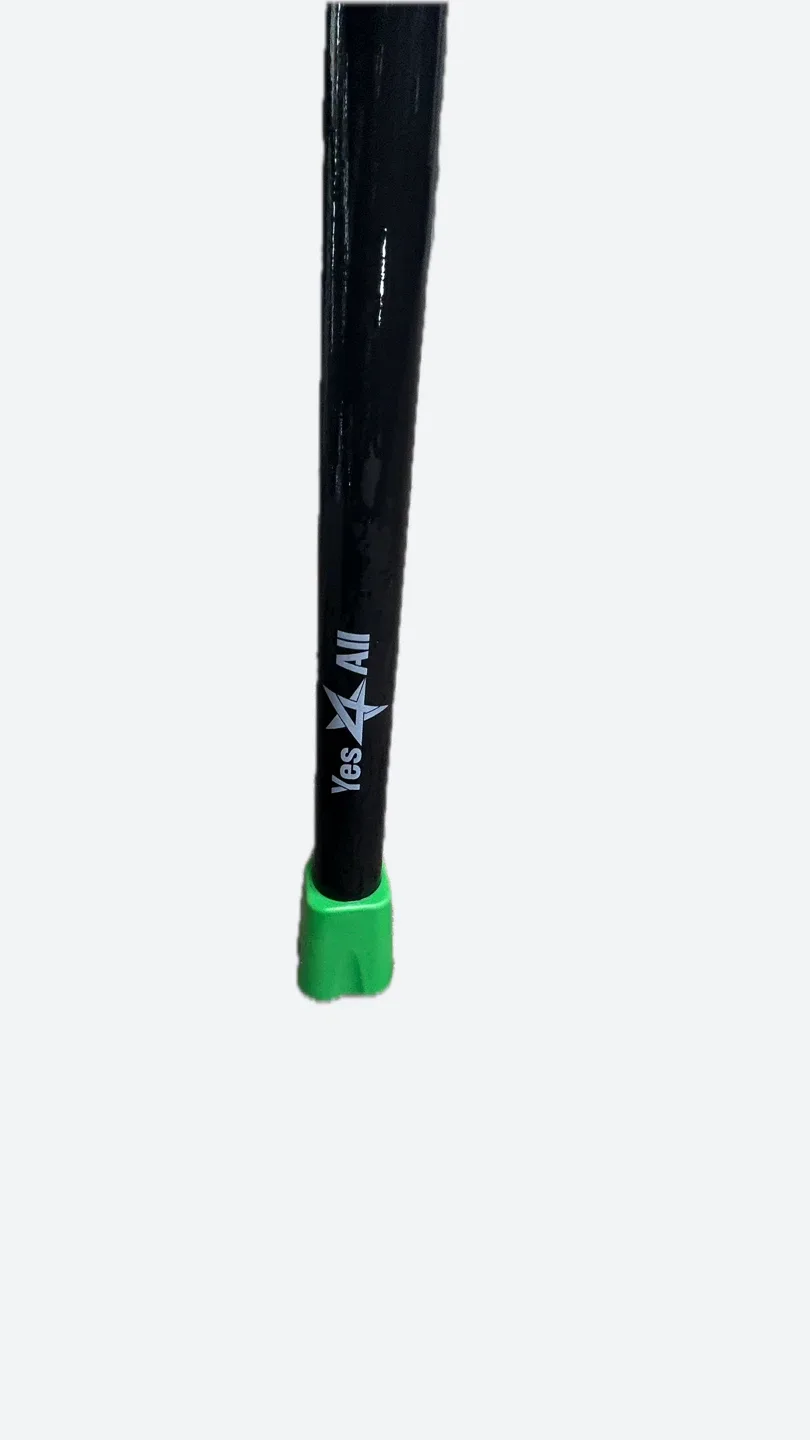 Yes4All 4.5KG Black & Green Fitness Bar image indicator(2)