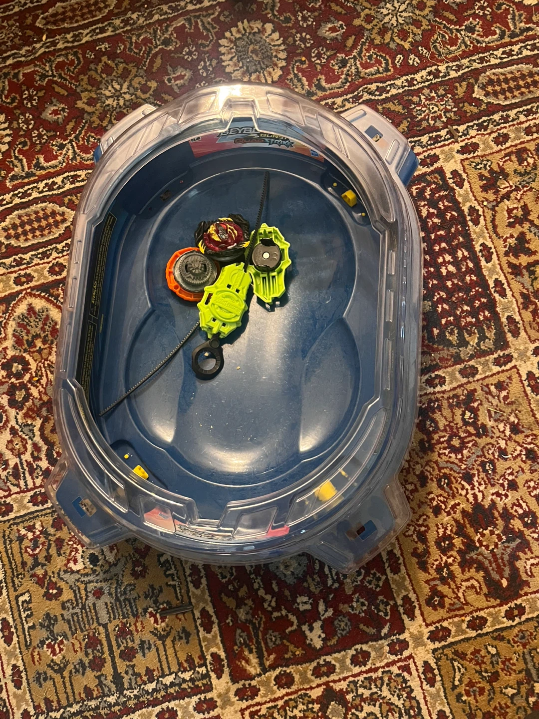 Beyblades and stadium, need gone ASAP