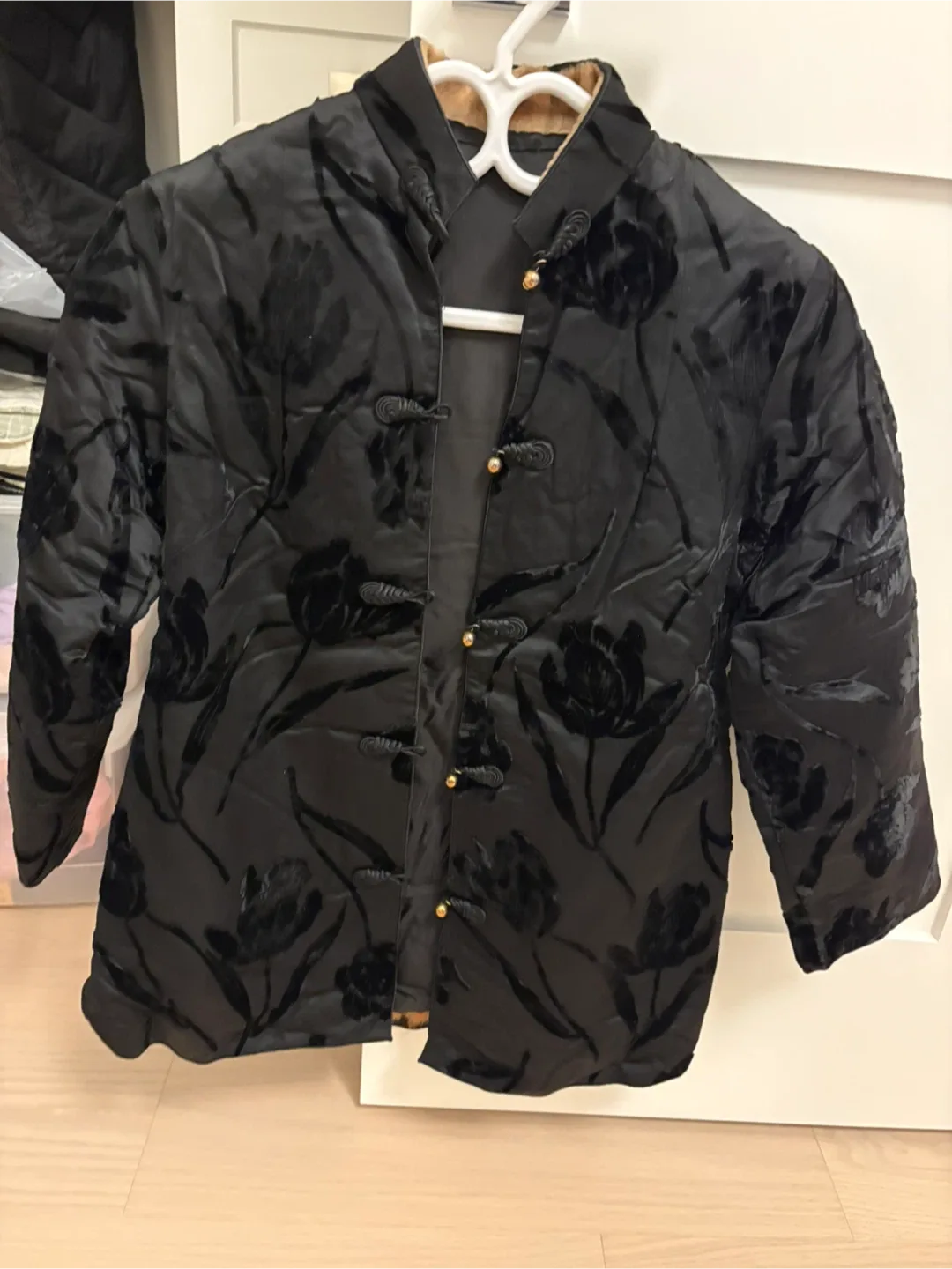Floral Velvet Jacket thumbnail