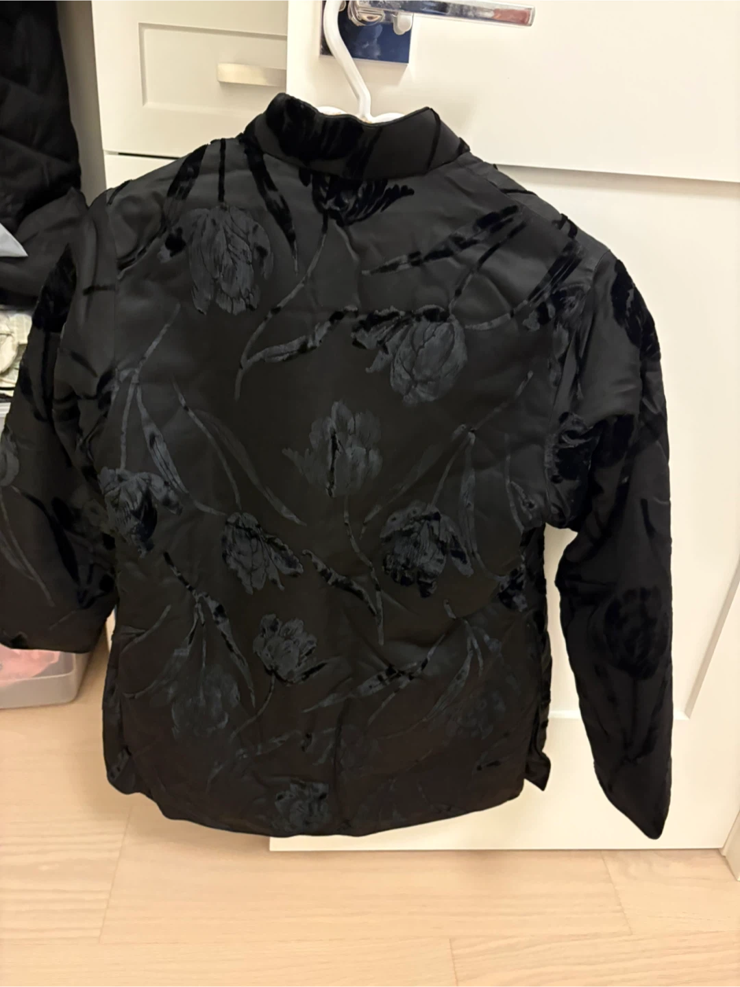 Floral Velvet Jacket - photo 2
