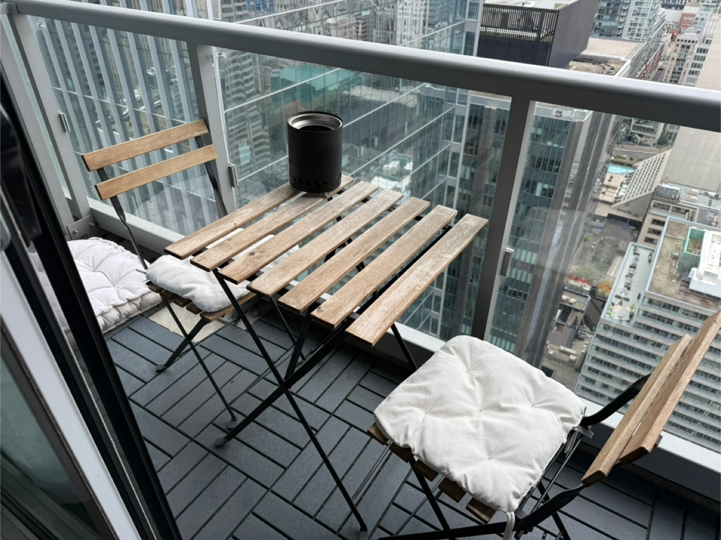 Outdoor Bistro Set - Table and Chairs - photo 2
