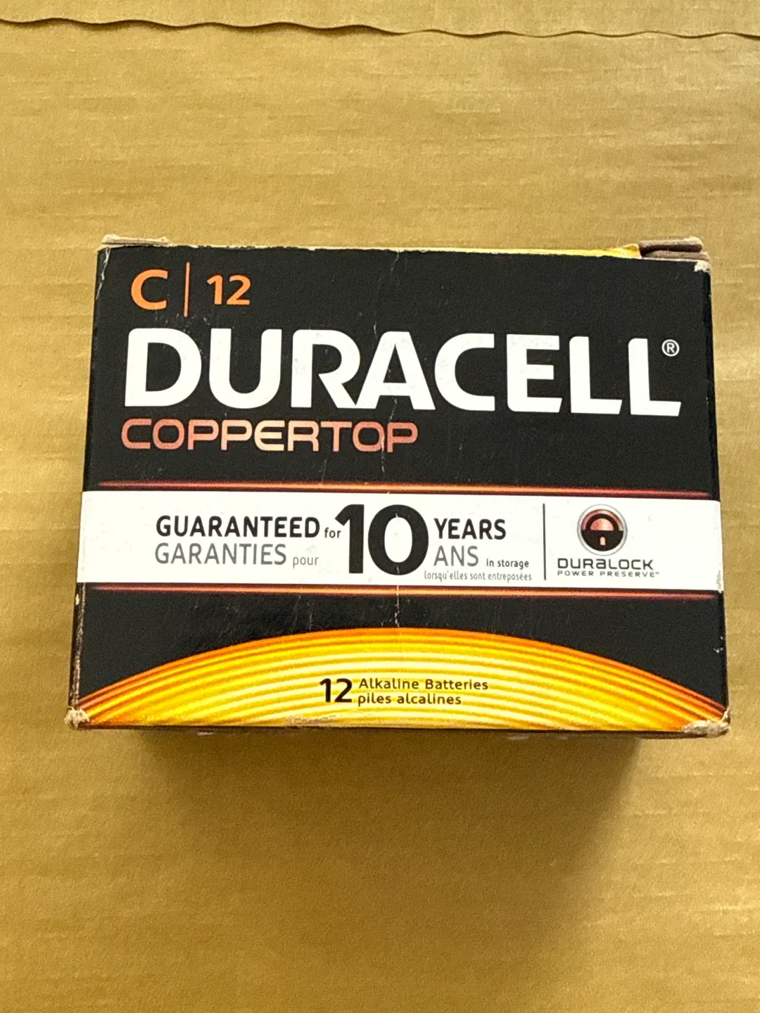 Duracell Coppertop C Batteries - 12 Pack thumbnail