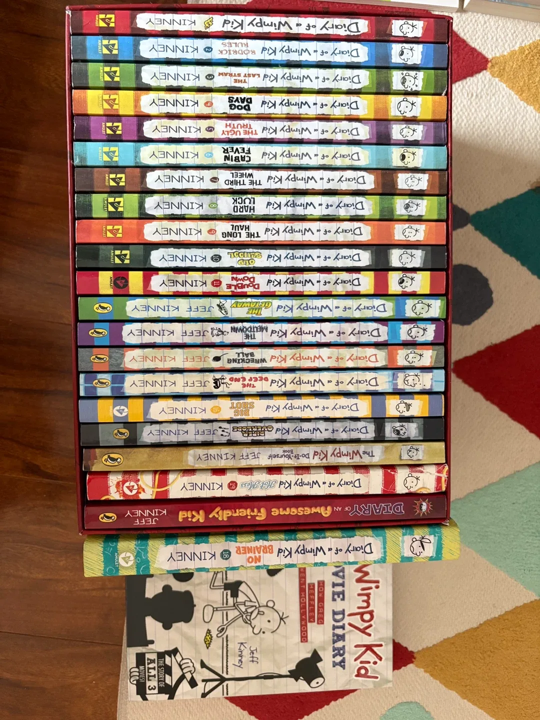 Diary of a Wimpy Kid Book Set by Jeff Kinney thumbnail