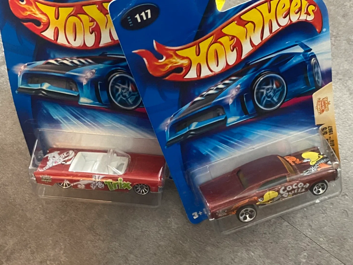 NEW! 4 Hot Wheels 2003 Cereal Crunchers Die-Cast Cars image indicator(8)