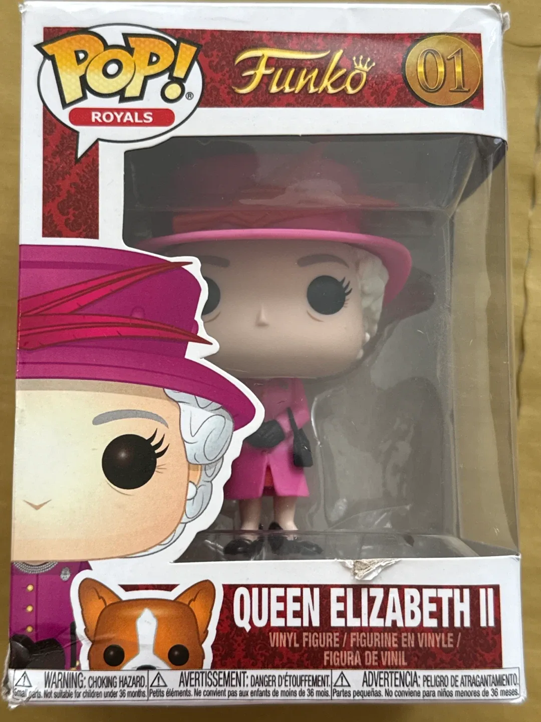 Funko Pop! Royals Queen Elizabeth II - New in Box thumbnail