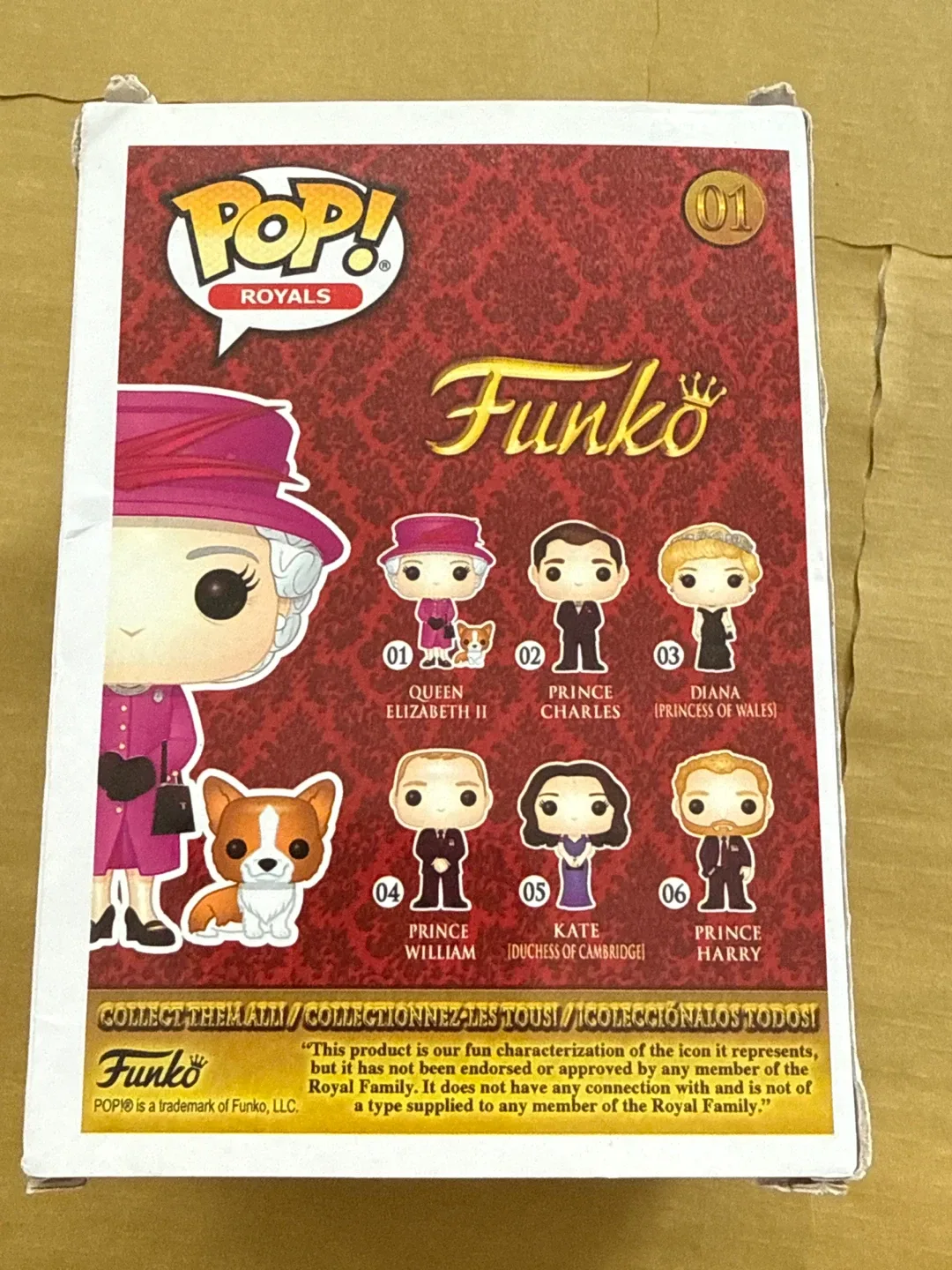 Funko Pop! Royals Queen Elizabeth II - New in Box image indicator(2)