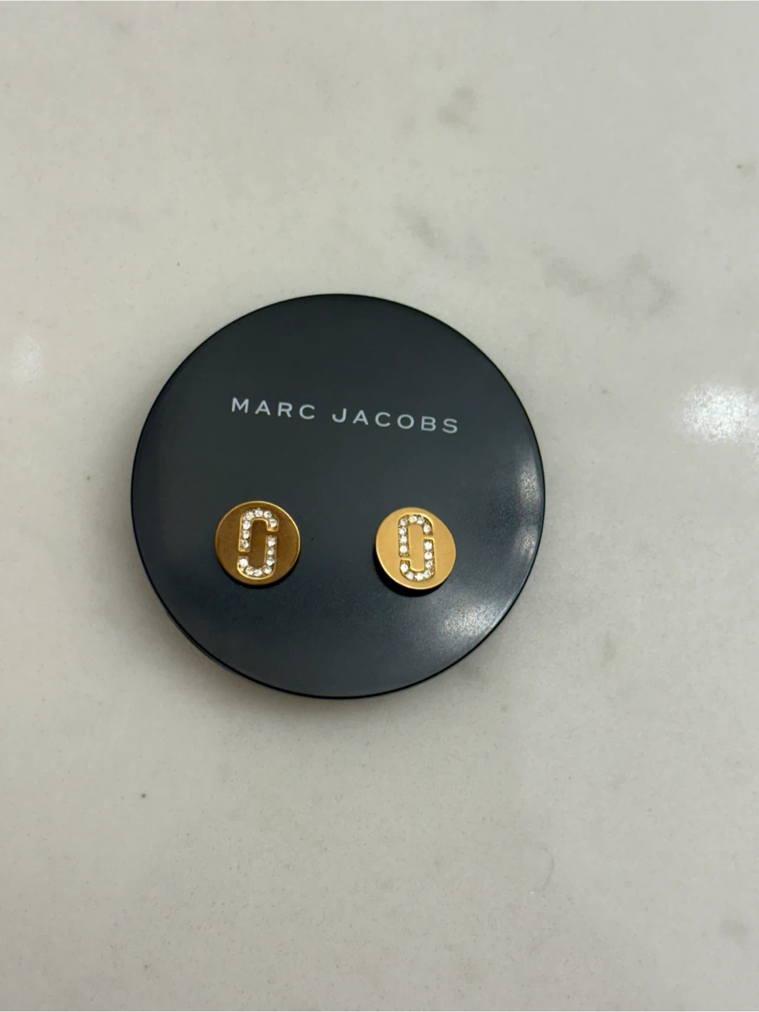 Marc Jacobs Gold Stud Earrings