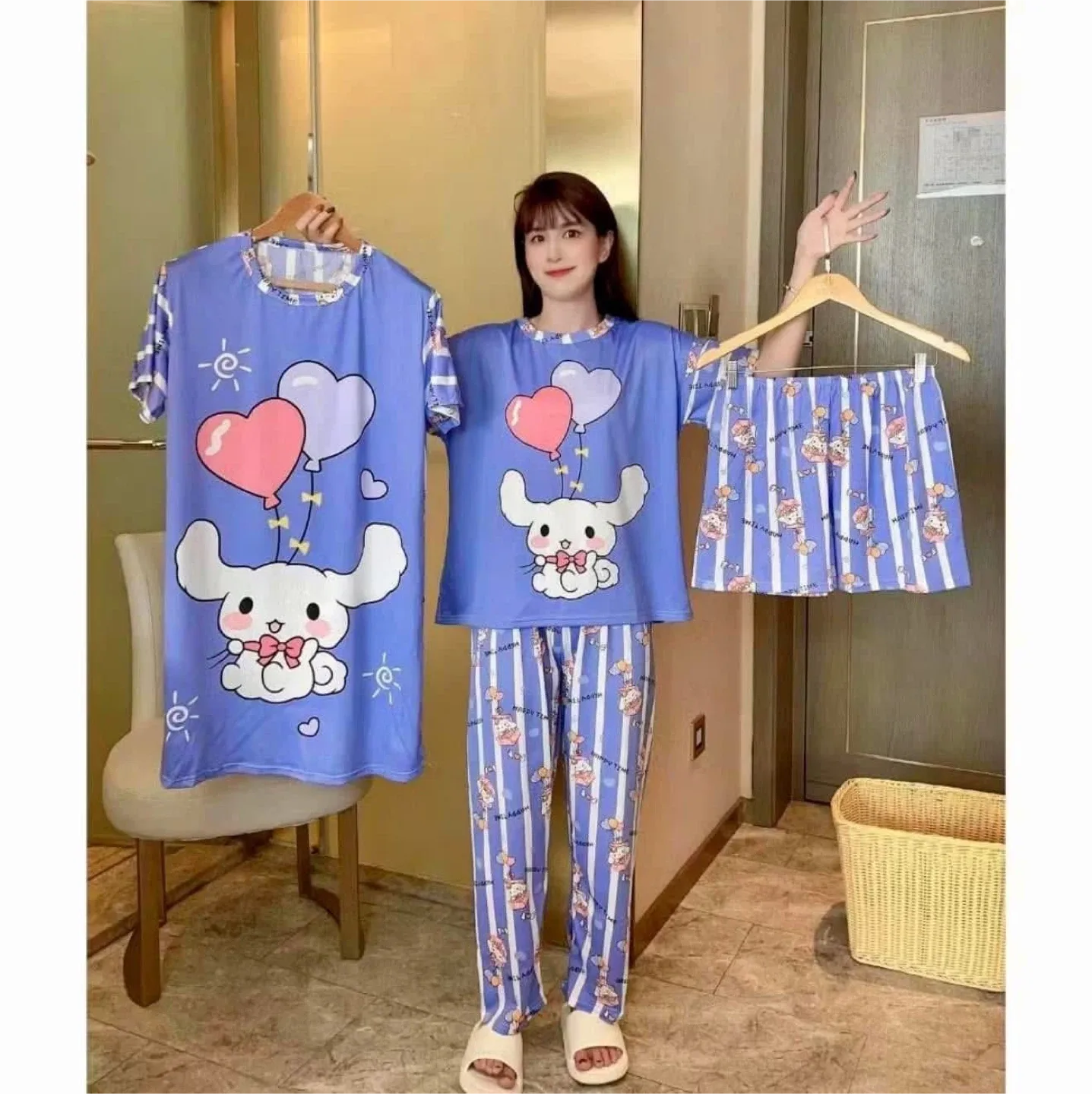 Sanrio Pajama Set - 4 Piece image indicator(7)