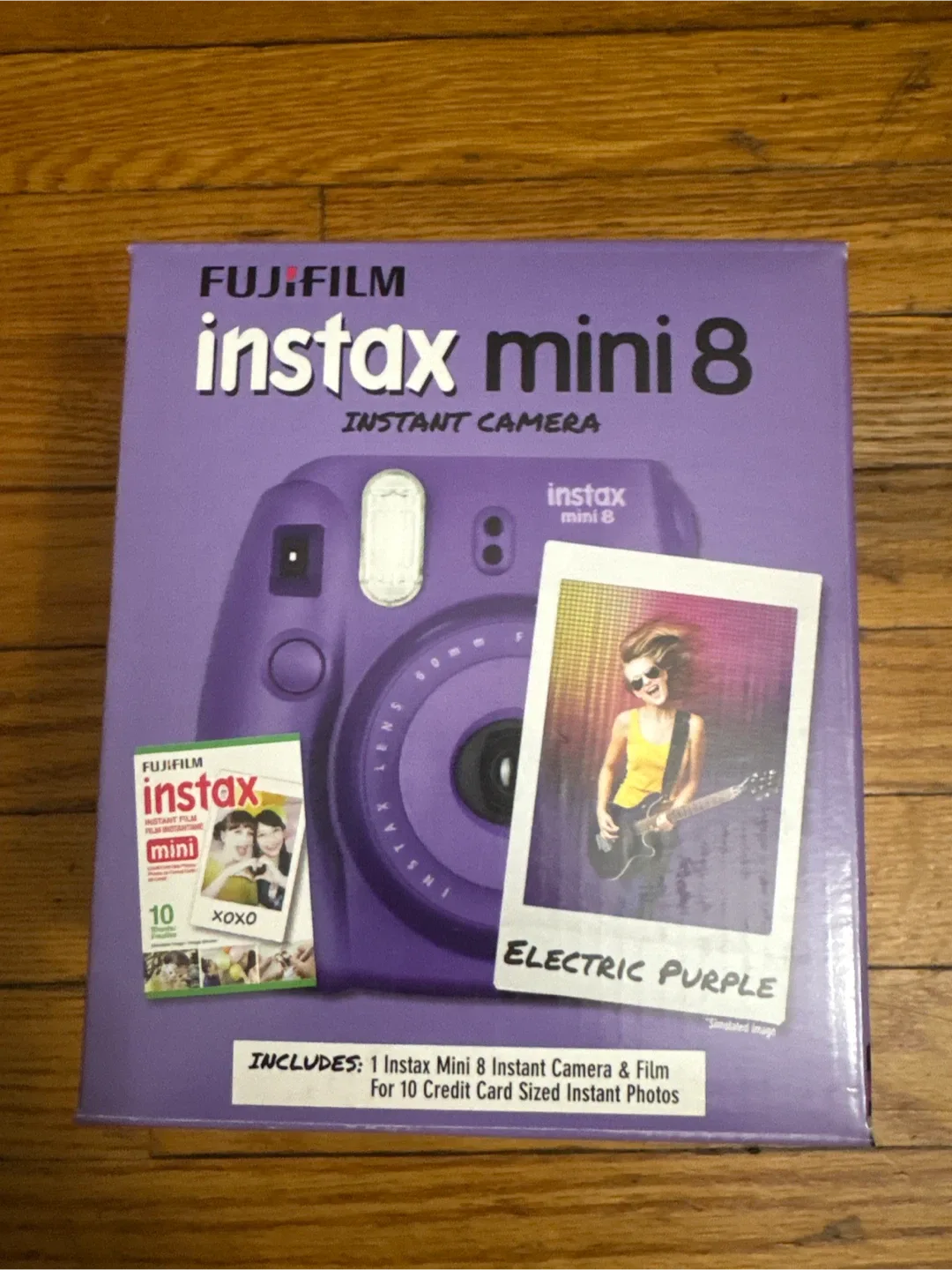 Fujifilm Instax Mini 8 Instant Camera - Electric Purple