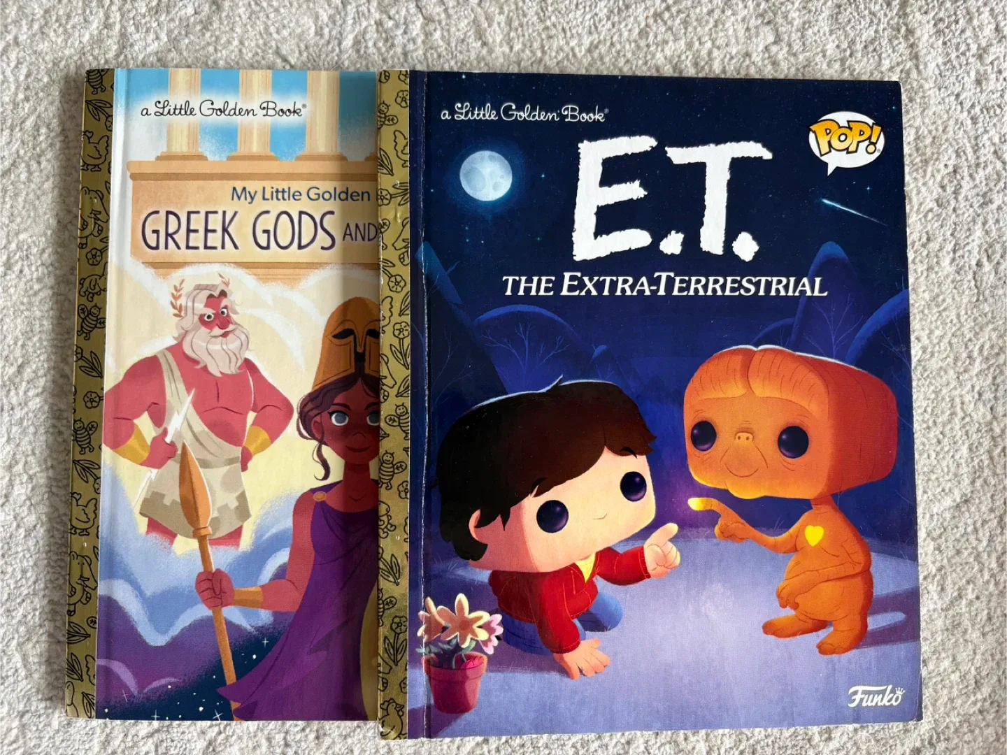 Little Golden Books: Greek Gods & E.T. thumbnail