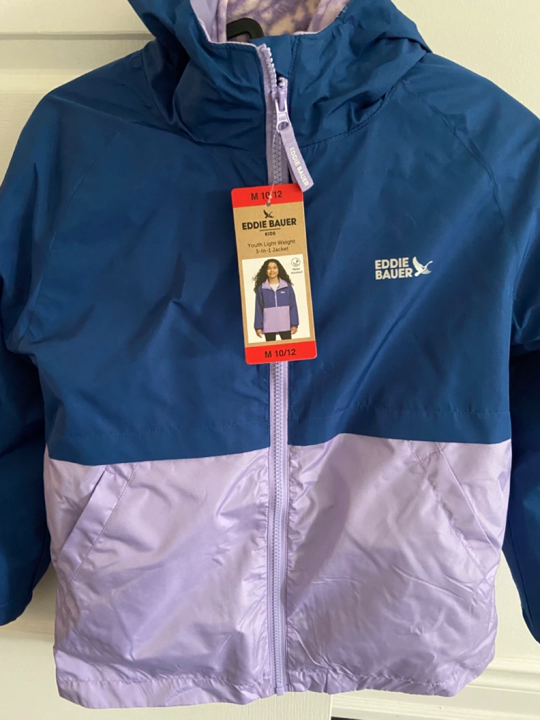 Eddie Bauer Kids Lightweight Jacket - Size M (10/12) - photo 2