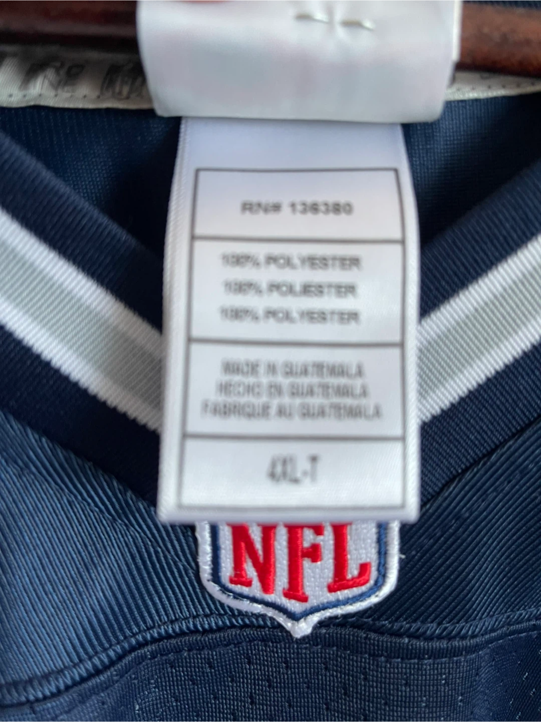 NFL Jersey - Dallas Cowboys - Size 4XL-T Big and Tall - photo 4