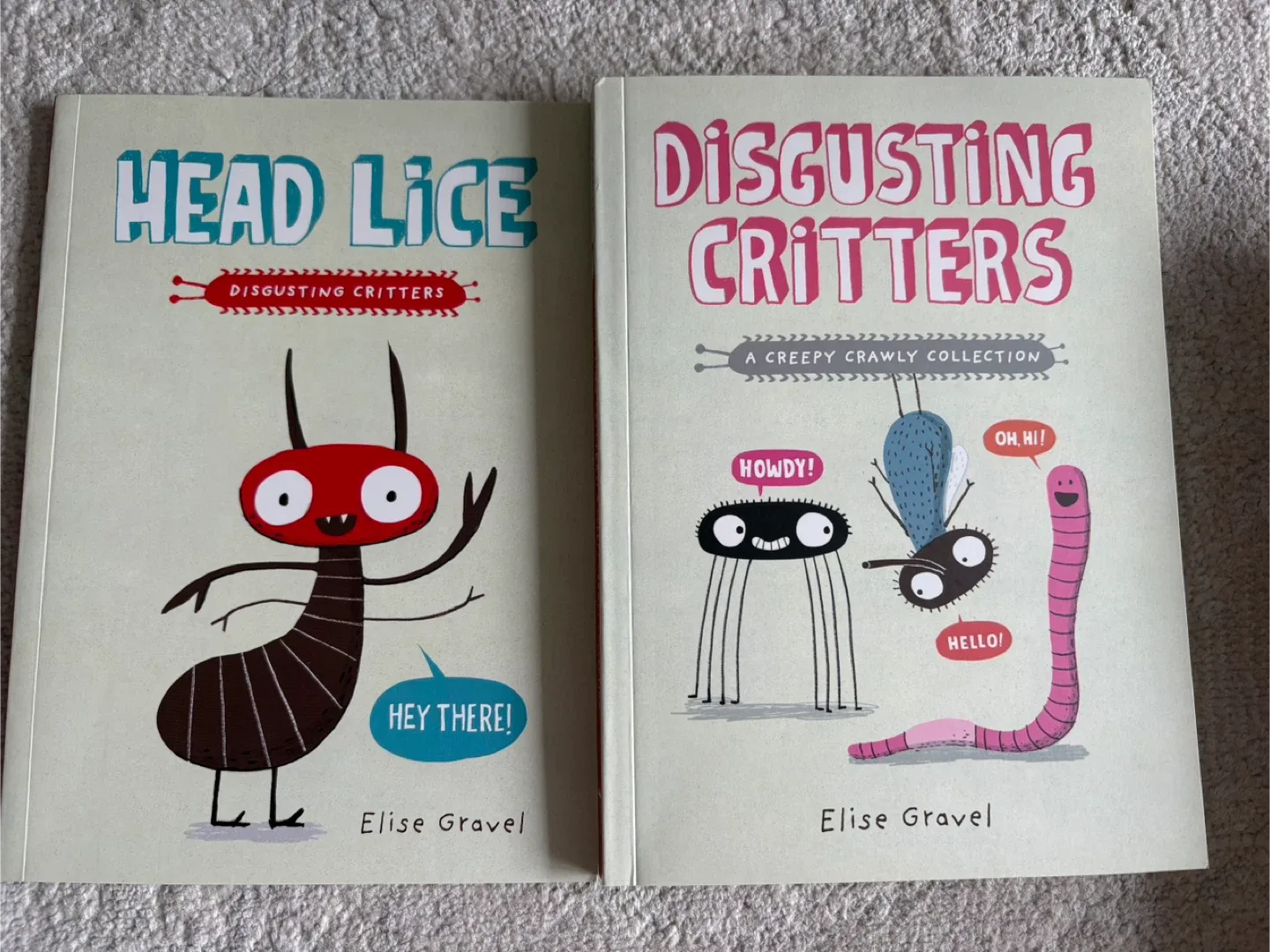 Head Lice & Disgusting Critters by Elise Gravel thumbnail