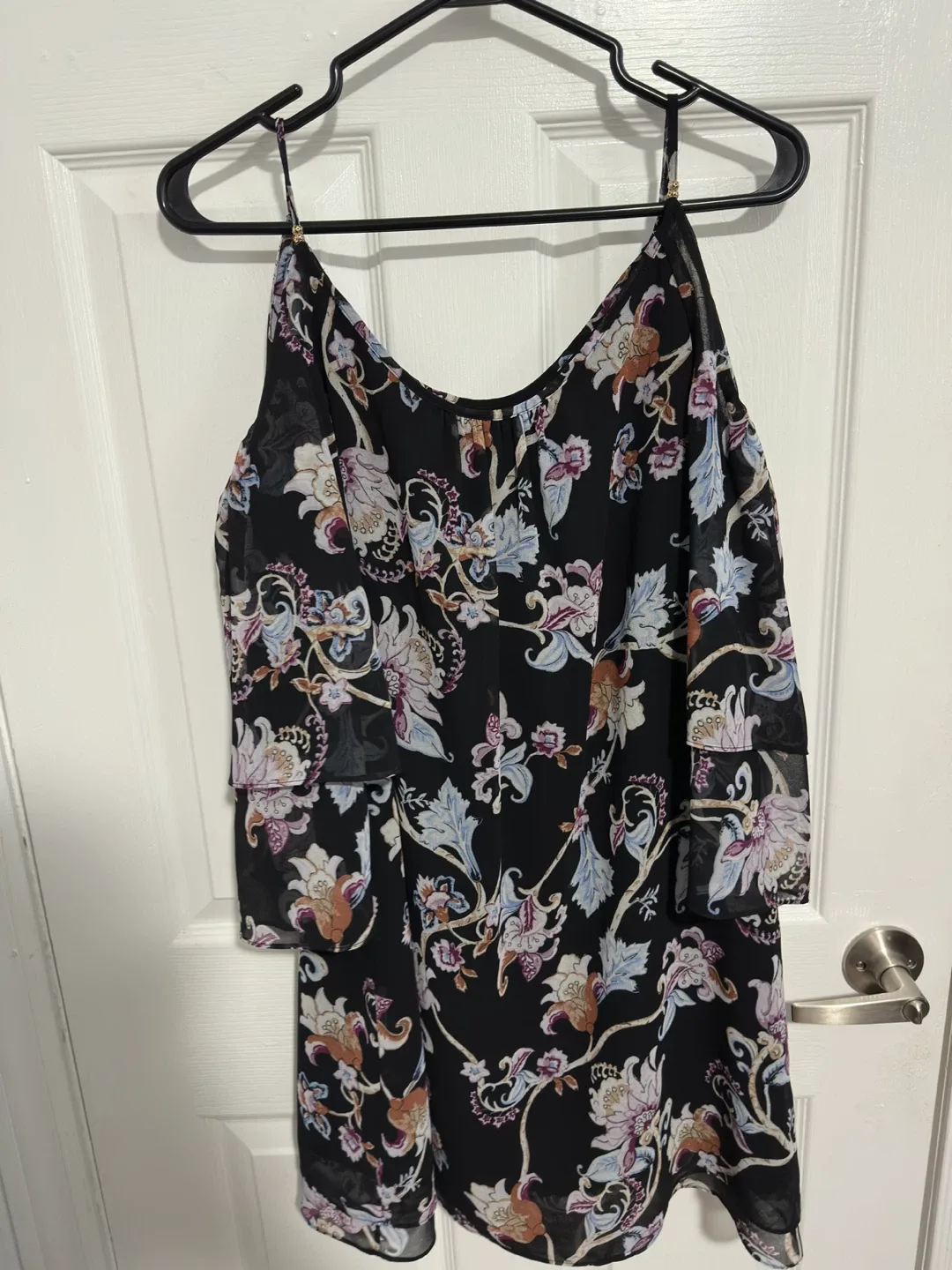 White House Black Market Floral Dress - XS thumbnail