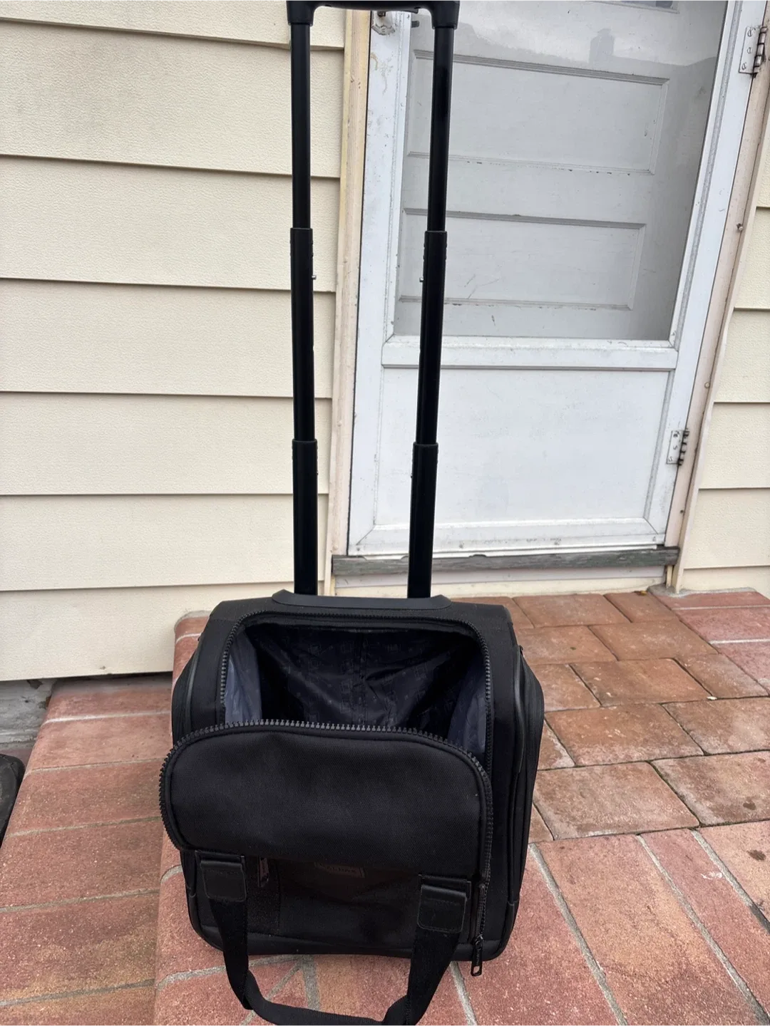 Calpak Rolling Carry-On Luggage - Black image indicator(4)