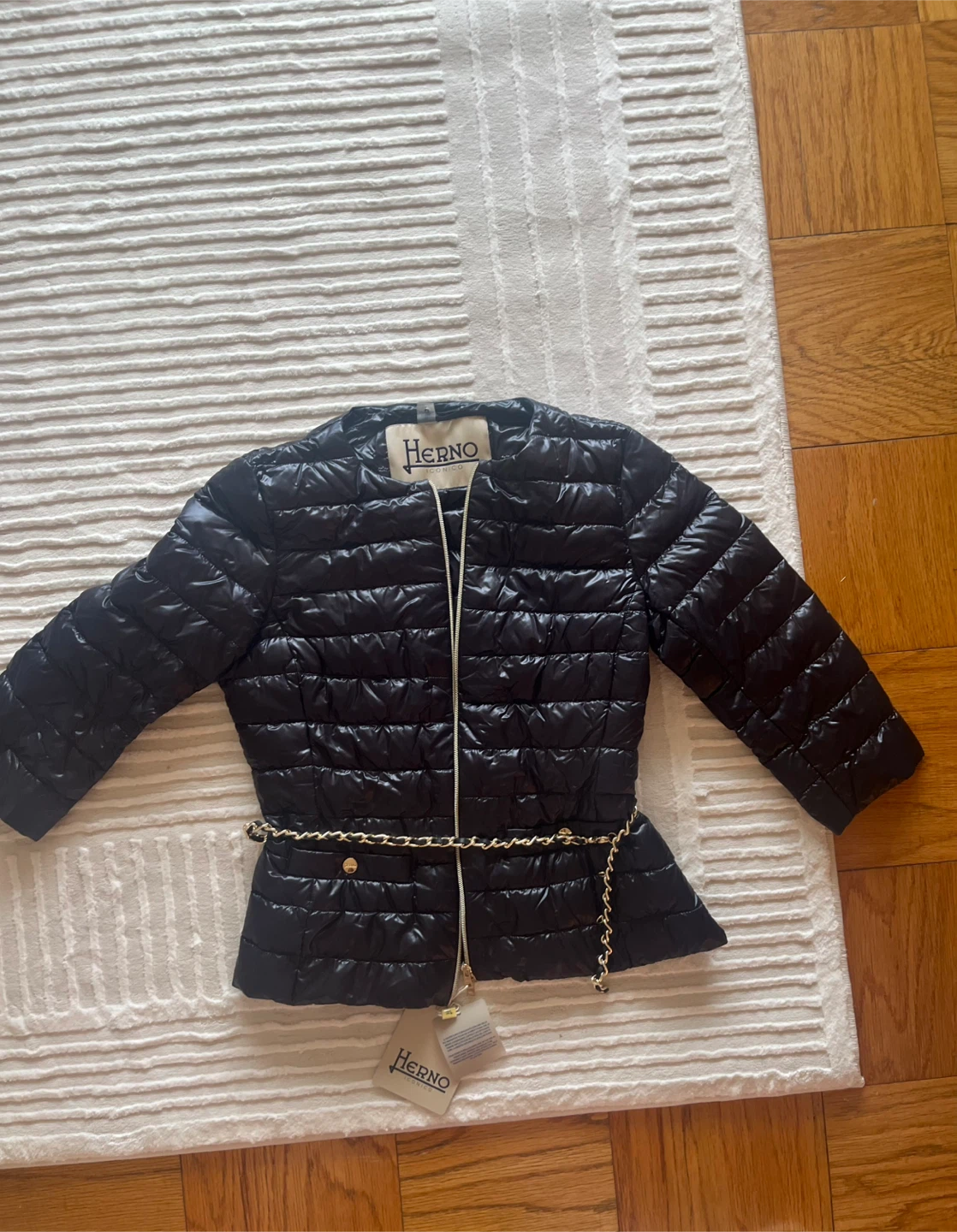 HERNO Black Padded Jacket