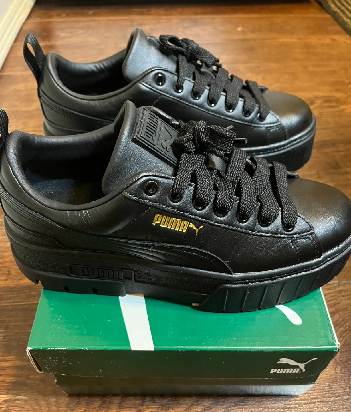 Puma Mayze Stack Chelsea Black Shoes - photo 2