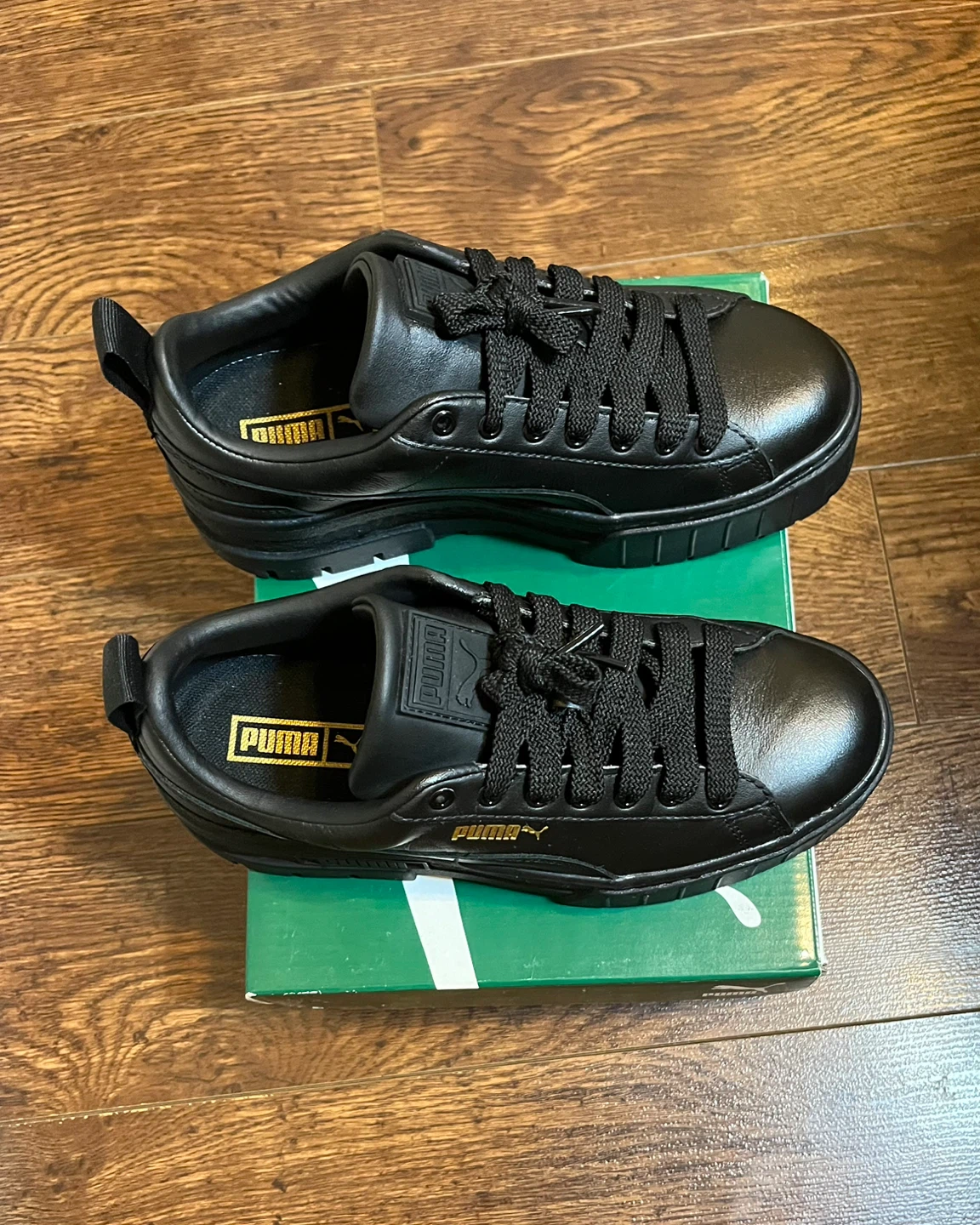 Puma Mayze Stack Chelsea Black Shoes