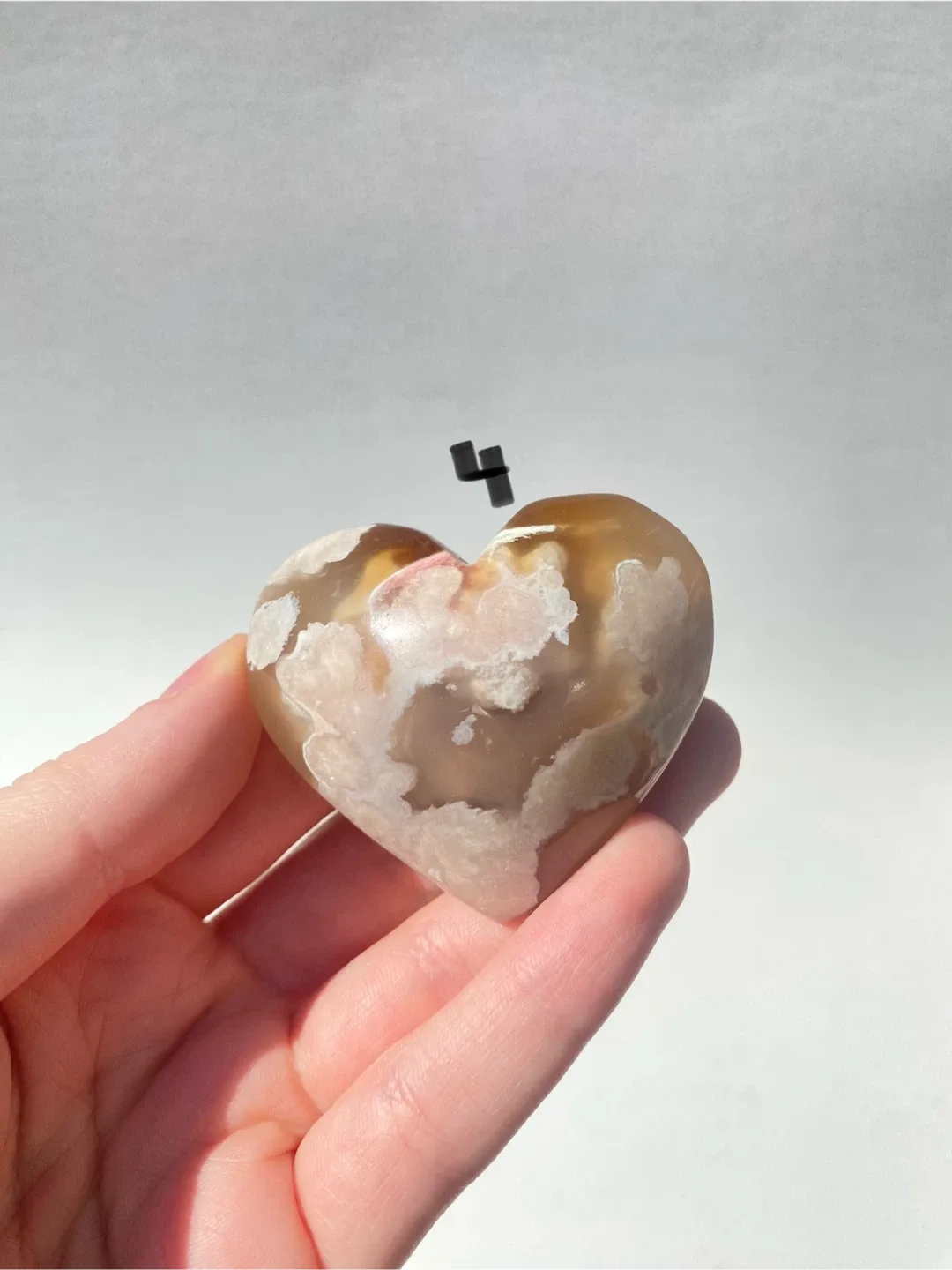 Rare Flower Agate Heart image indicator(5)