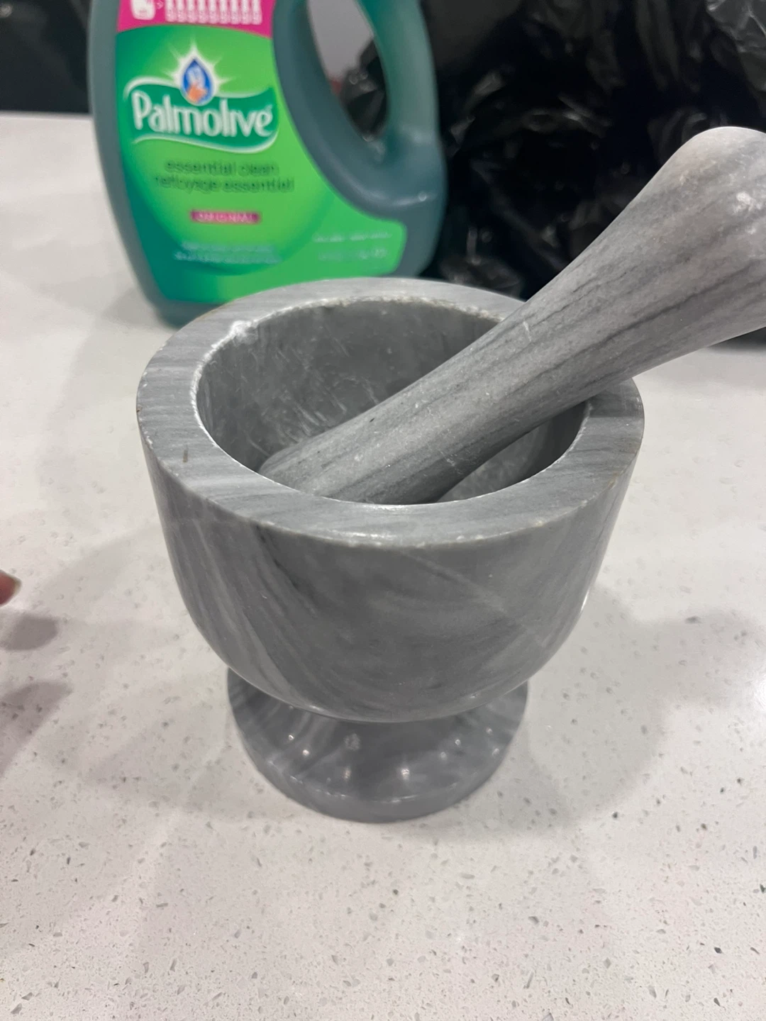 Marble Mortar and Pestle Set - photo 2