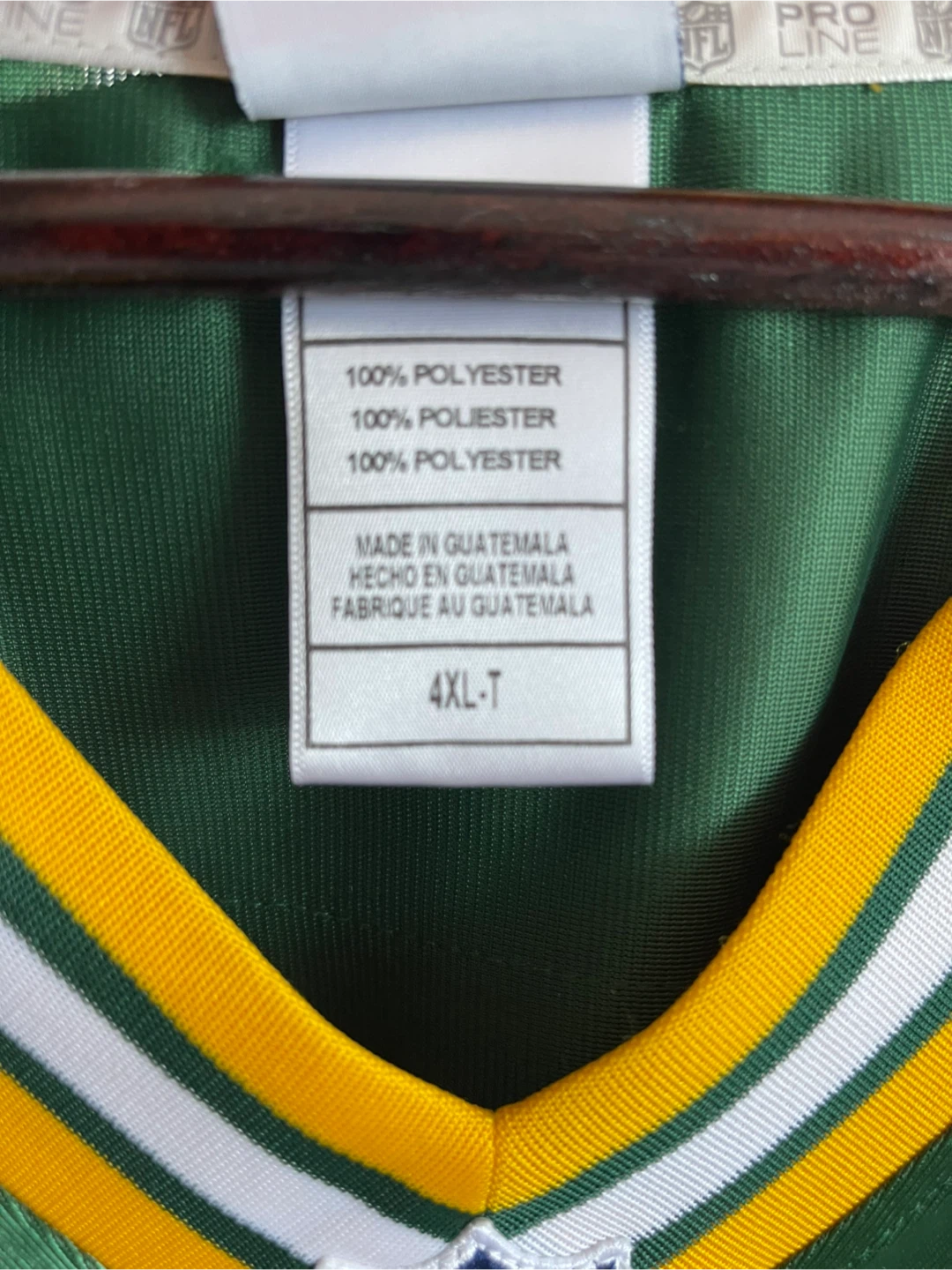 NFL Jersey - Size 4XLT - Aaron Rodgers - photo 5