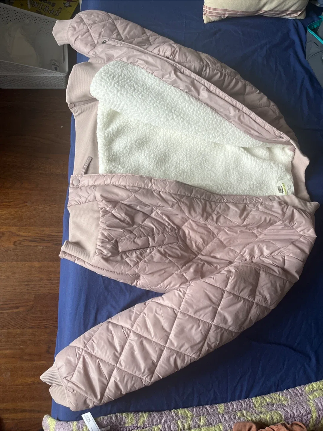 OFFLINE by Aerie Quilted Bomber Jacket - M image indicator(4)