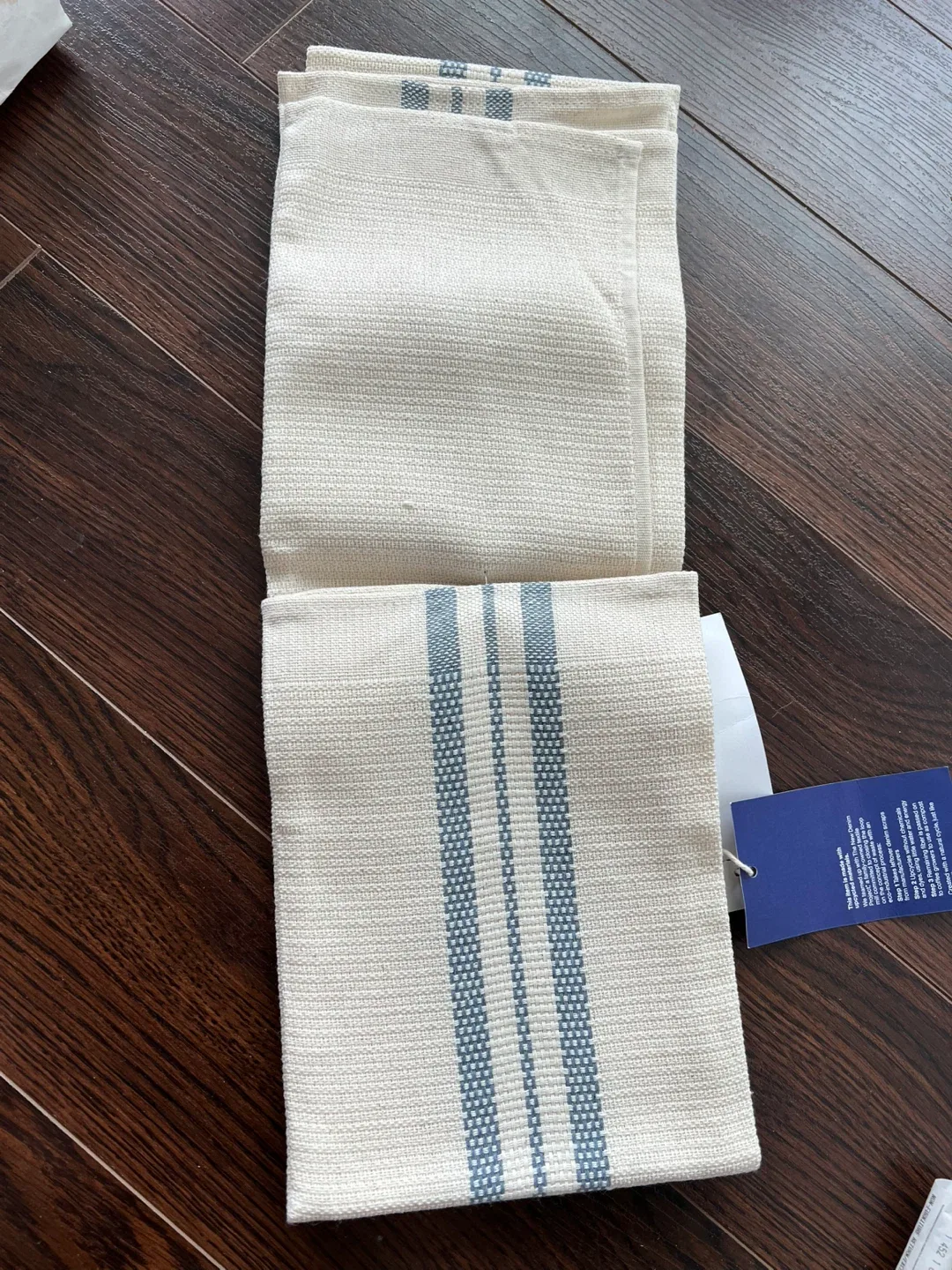 Crate & Barrel Denim Project Towel - New