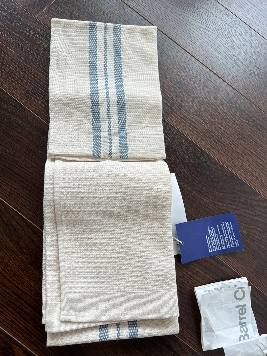 Crate & Barrel Denim Project Towel - New image indicator(5)