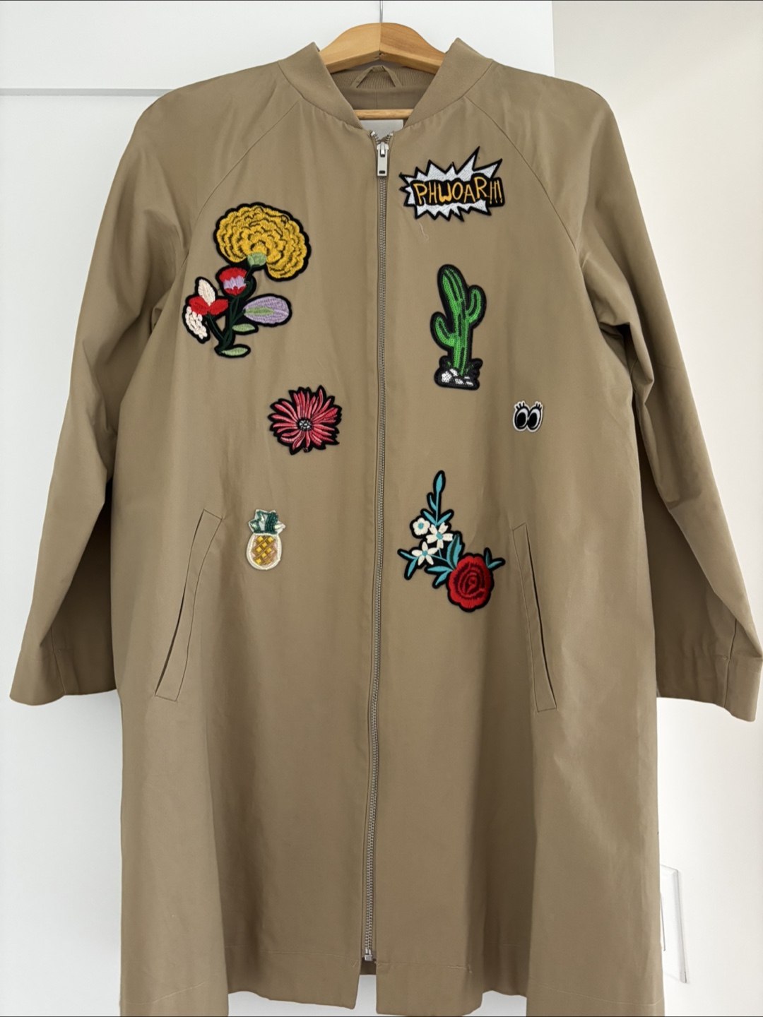 Khaki trench coat - photo 2