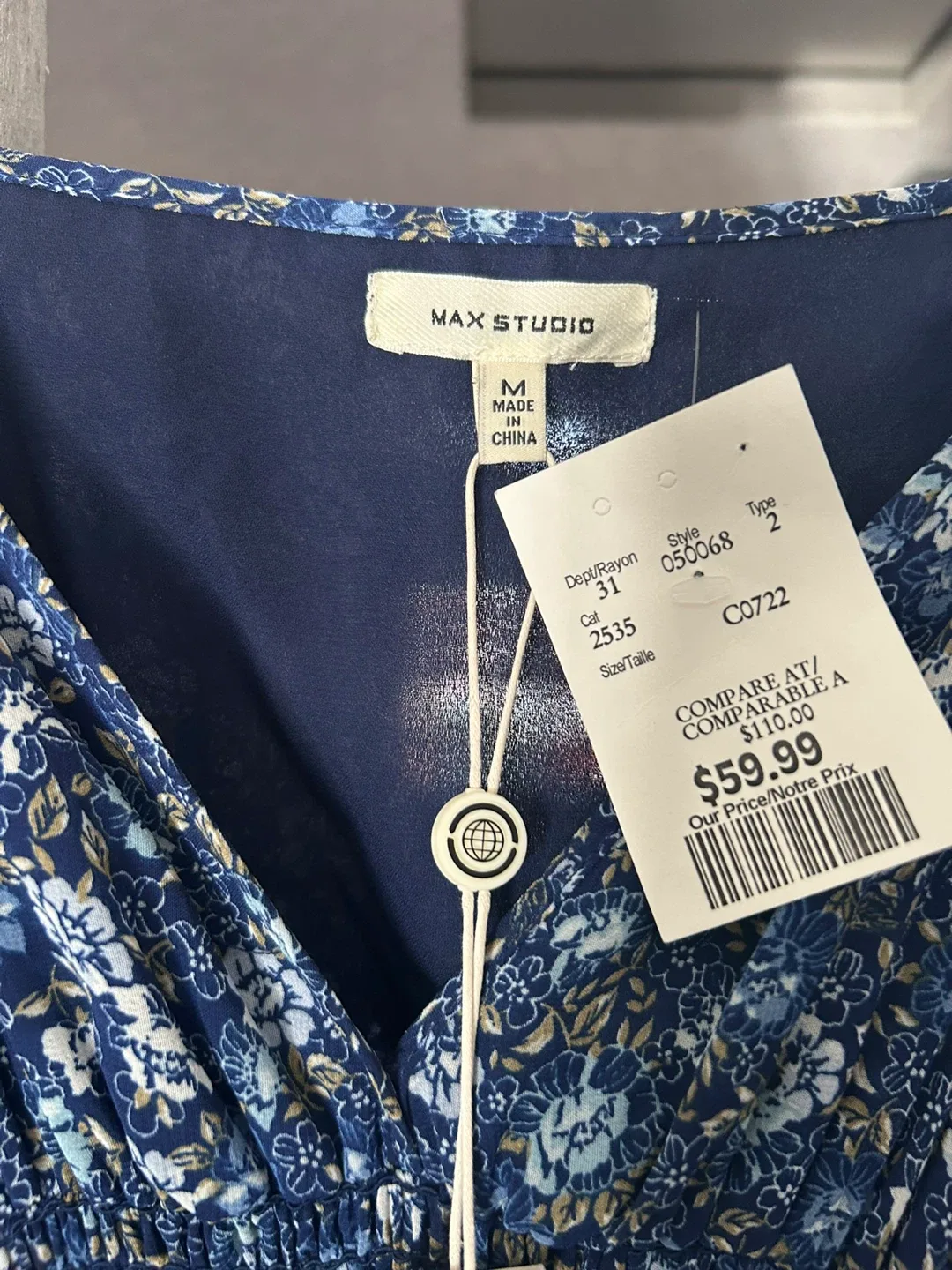 Max Studio Floral Dress - Size M image indicator(3)