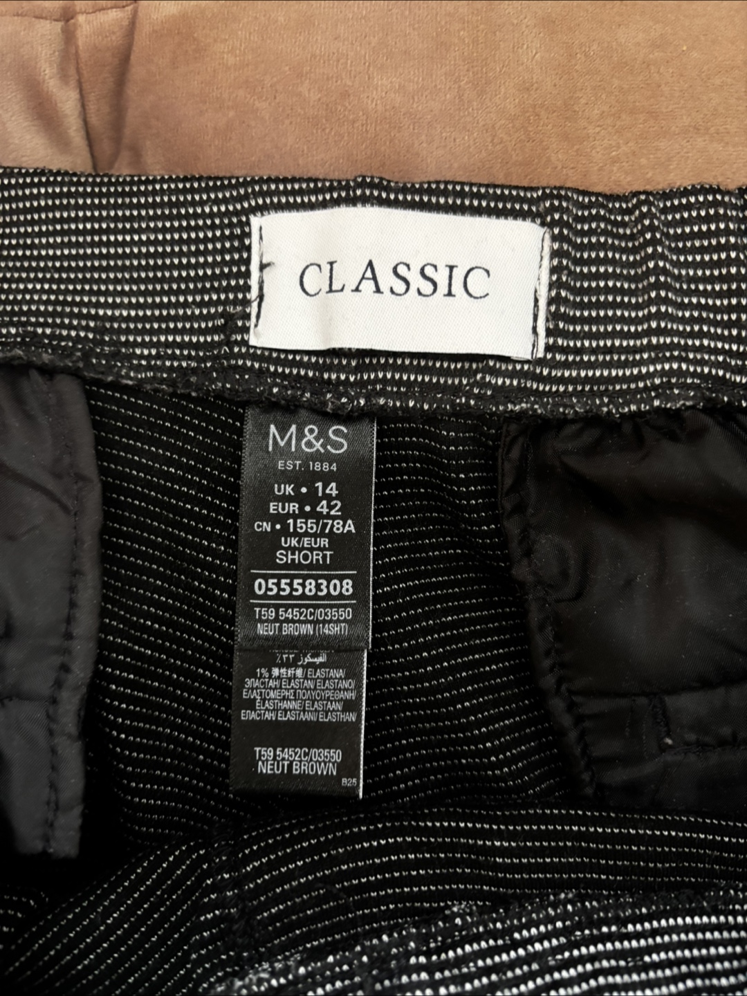 M&S Classic grey Pants - Size 14 - photo 5