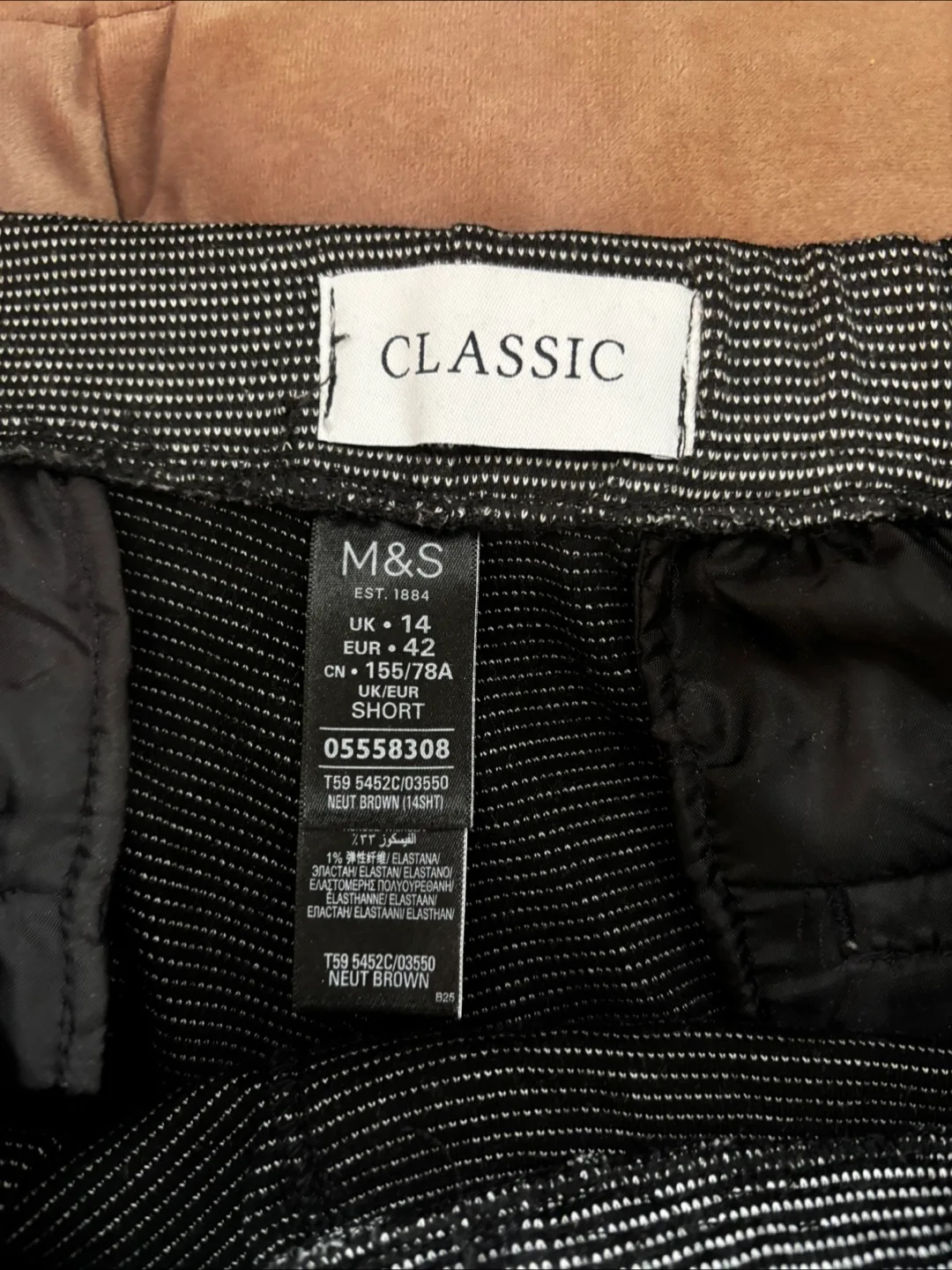 M&S Classic grey Pants - Size 14 image indicator(5)