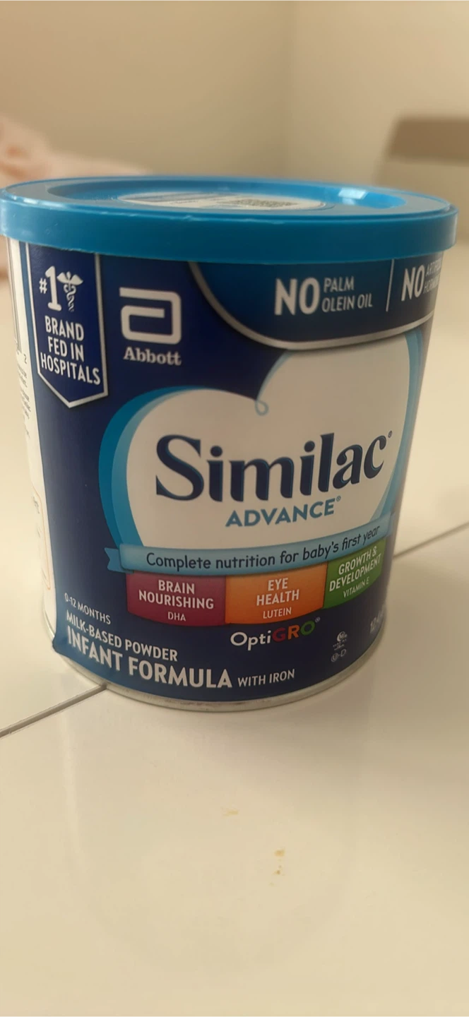 Similac Advance Infant Formula 3 cans $20 pick up asap
