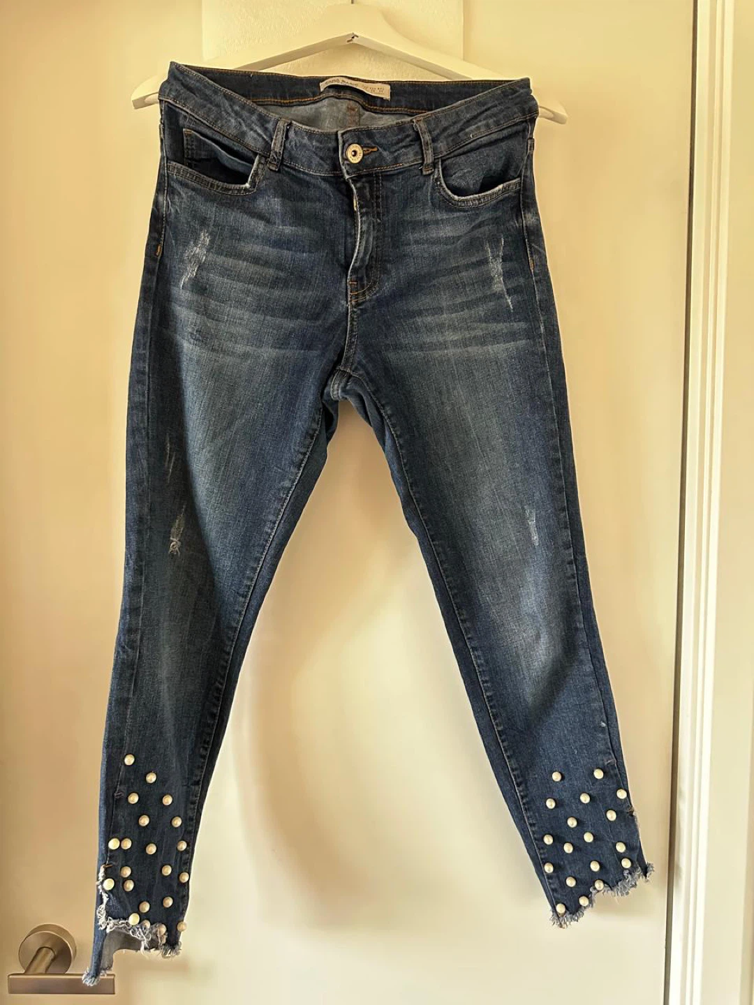 Zara Basic Denim Jeans - Size 38