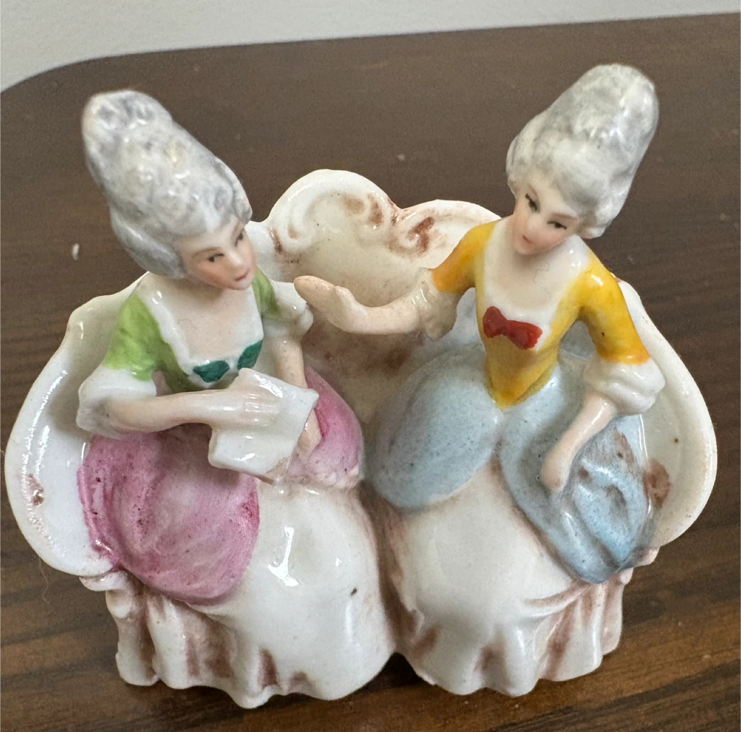 Vintage Germany Figurine - Two Ladies