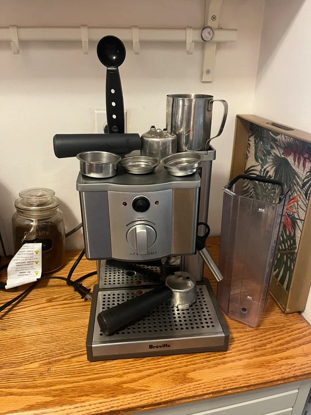 Breville Cafe Roma Espresso Machine thumbnail