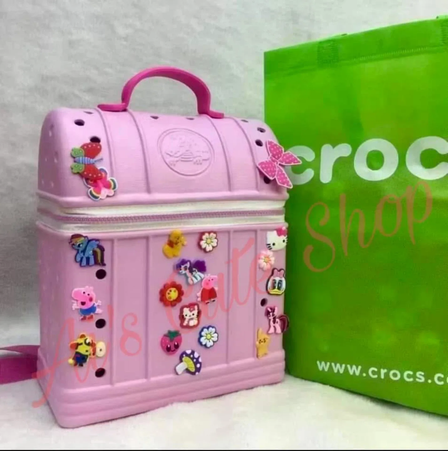 Crocs Pink Bagpack thumbnail