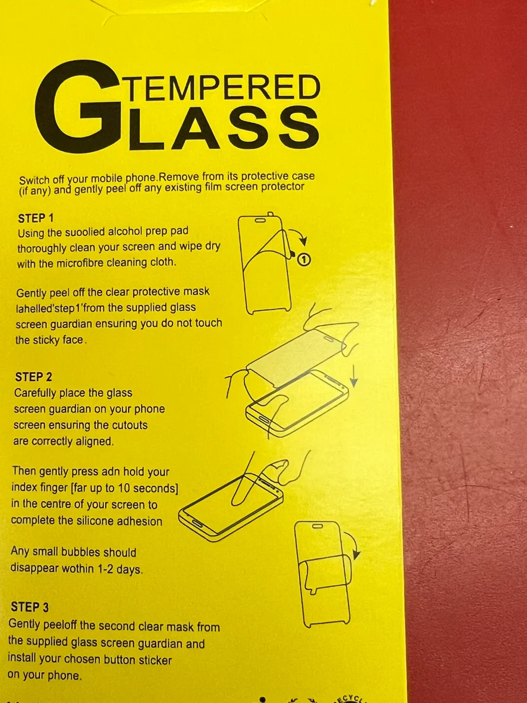 Tempered Glass Screen Protector image indicator(2)