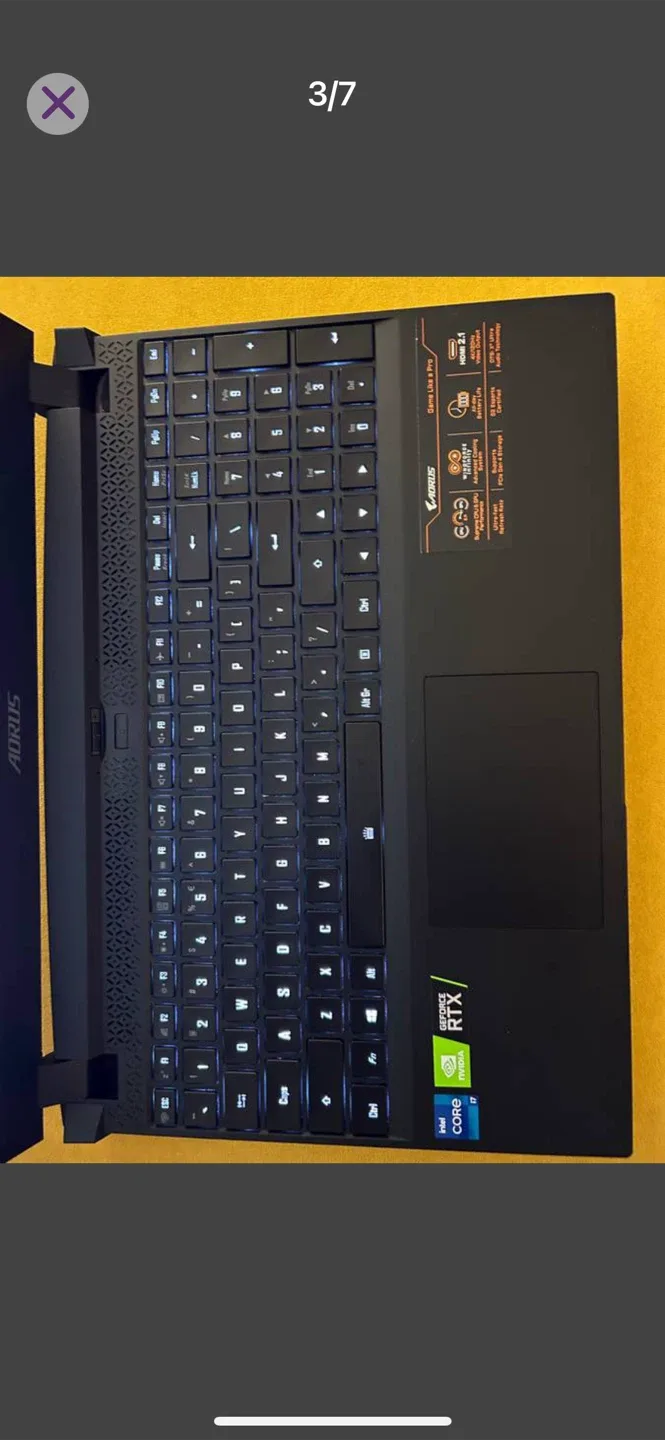 Aorus Gaming Laptop RTX 3060 image indicator(4)