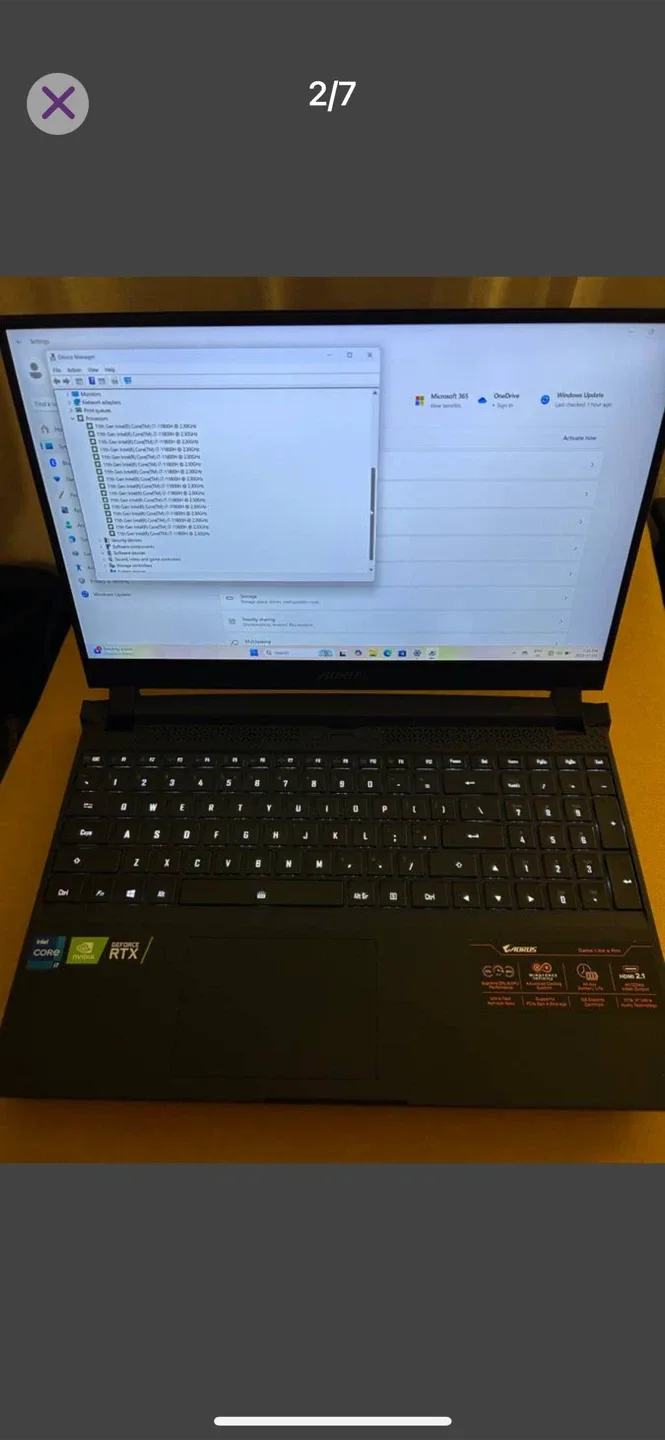 Aorus Gaming Laptop RTX 3060 image indicator(6)
