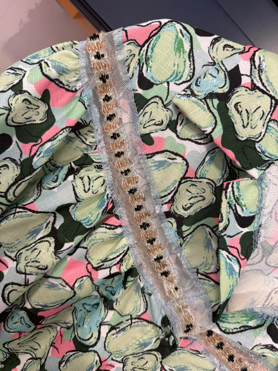 VIA Floral Print Top size M - photo 3