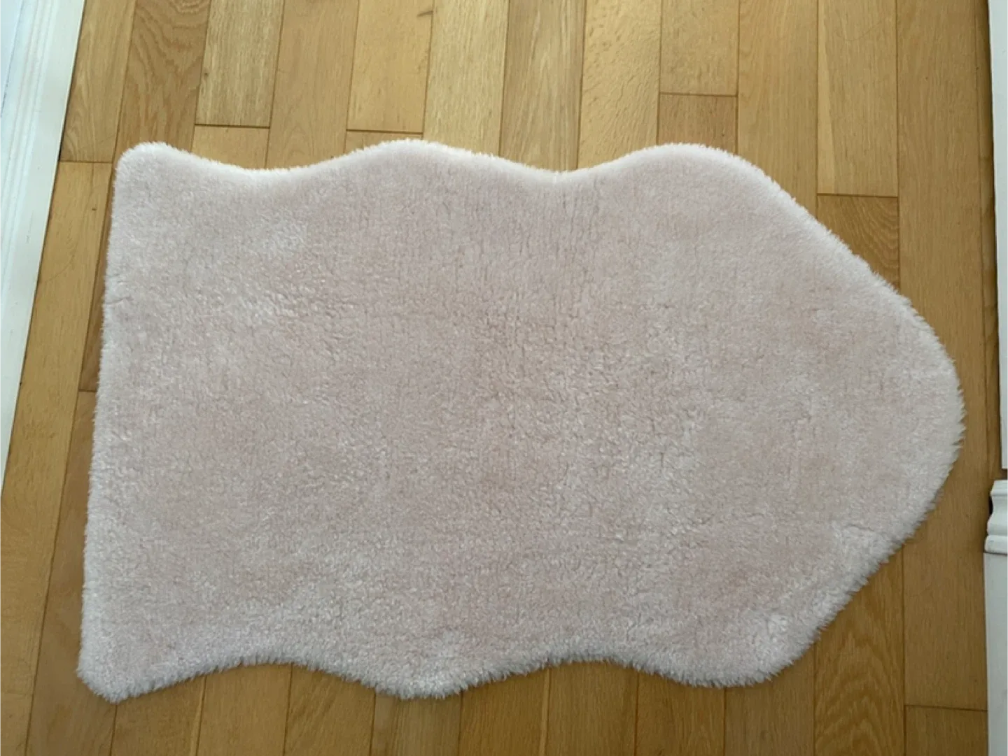 NEW! IKEA TOFTLUND Area Rug-Light Pink! image indicator(4)