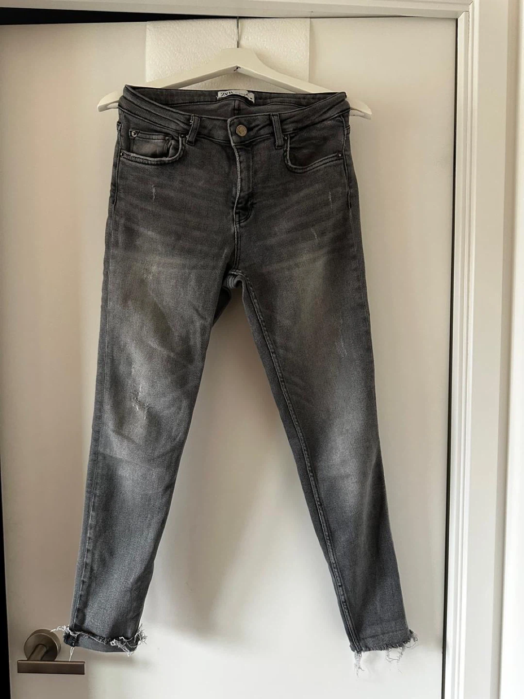 Zara Grey Jeans - Size 38 EUR