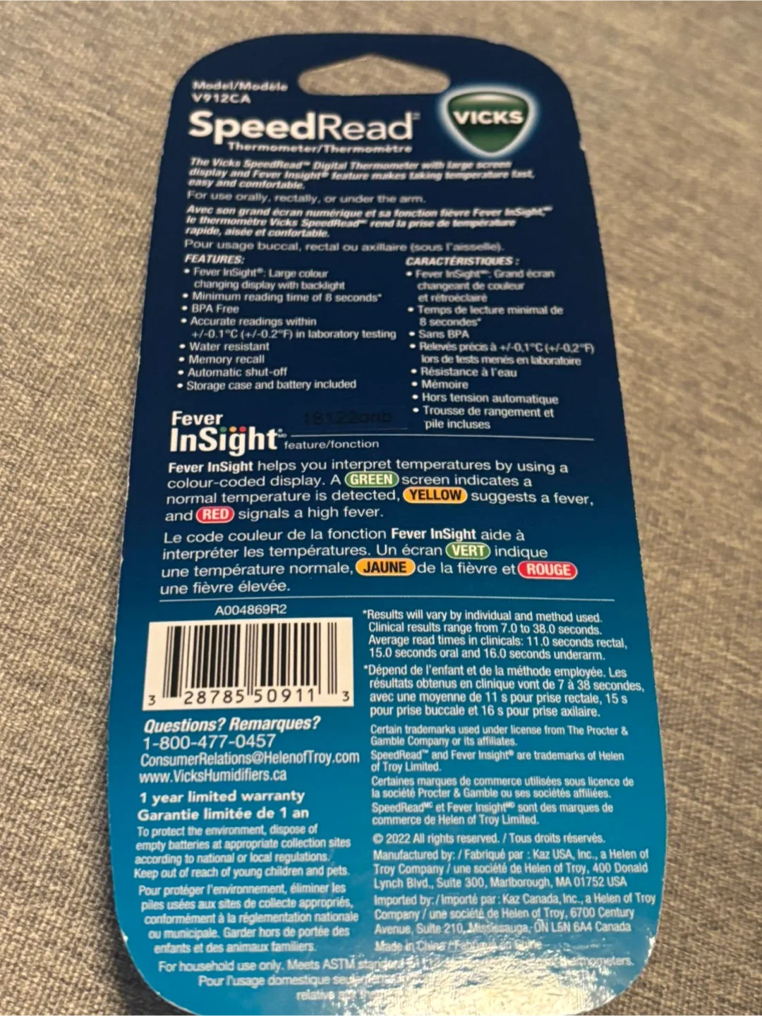 Vicks SpeedRead Thermometer - New image indicator(2)