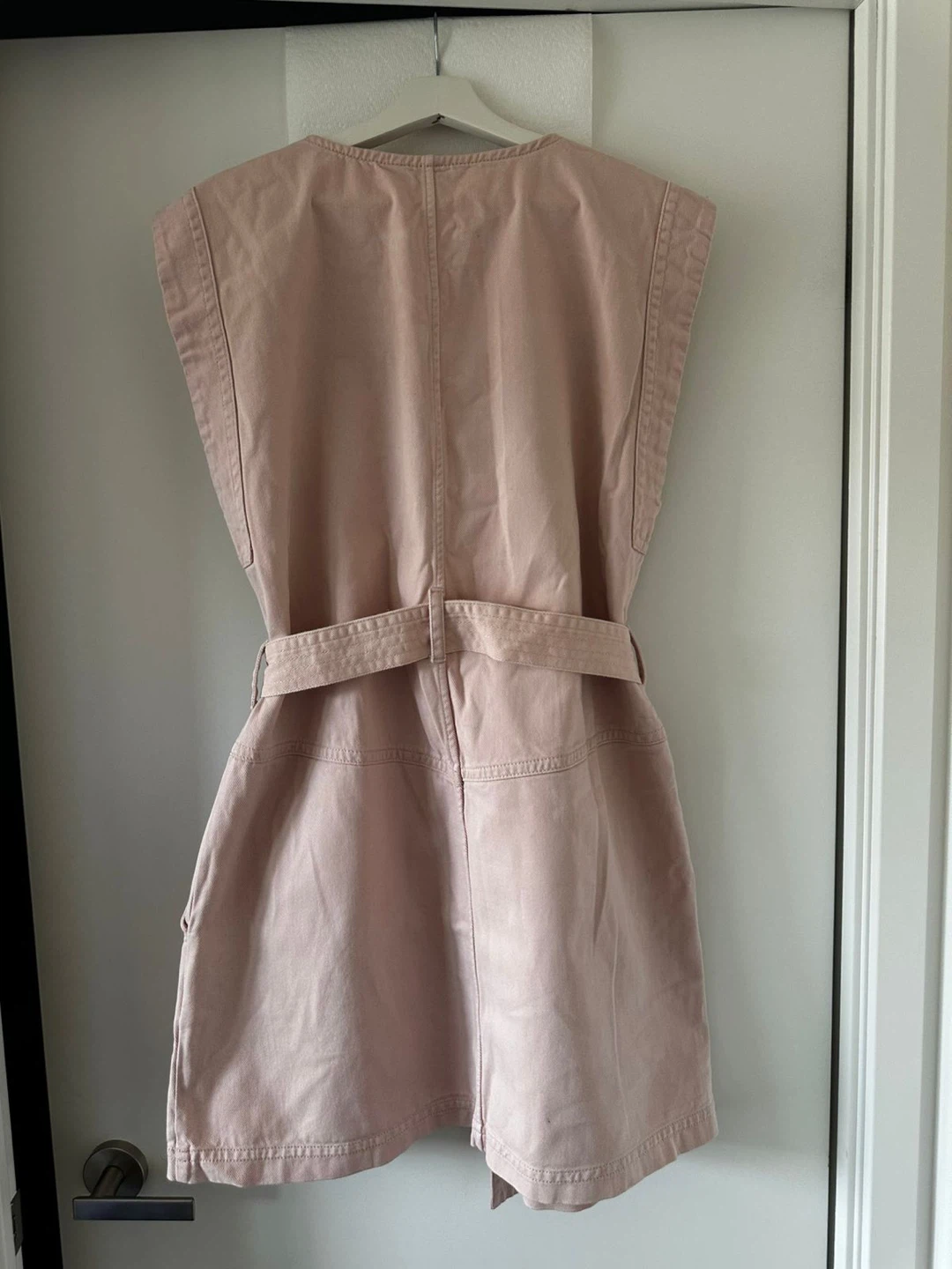 Banana Republic Pink Denim Dress - Size L - photo 2