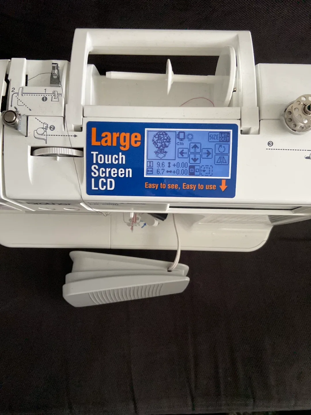 Brother LB-6800 Embroidery & Sewing Machine image indicator(5)