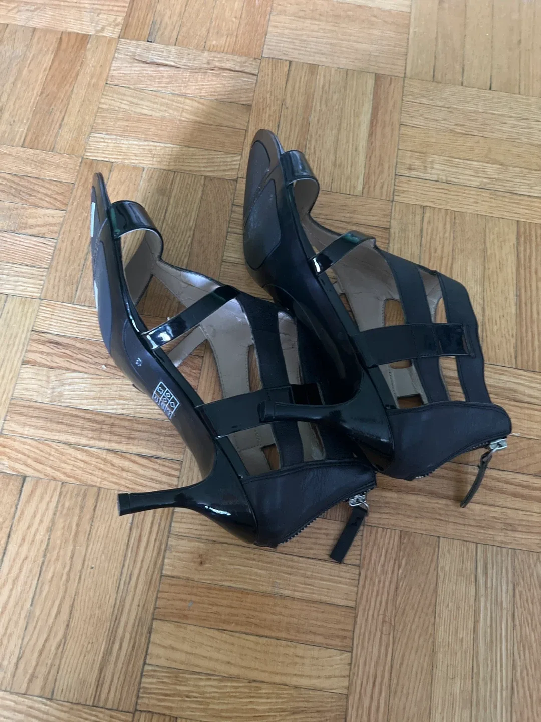 Nine West Black Heels, Size 7 image indicator(2)